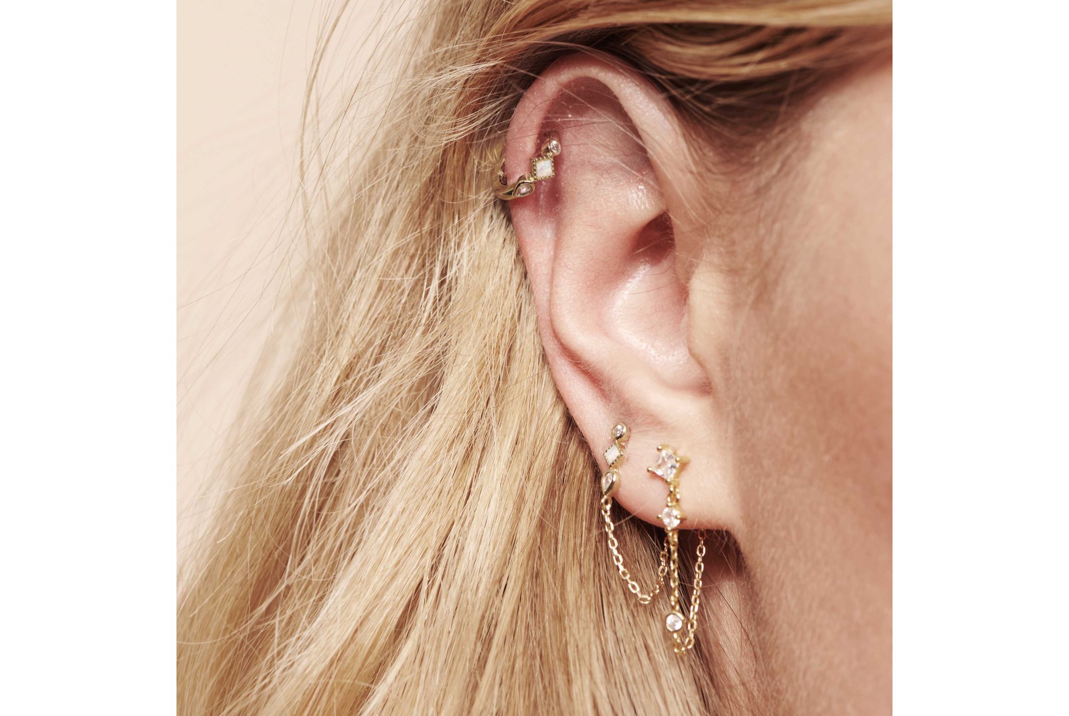 Hipanema Boucles d'oreilles Rina Doré