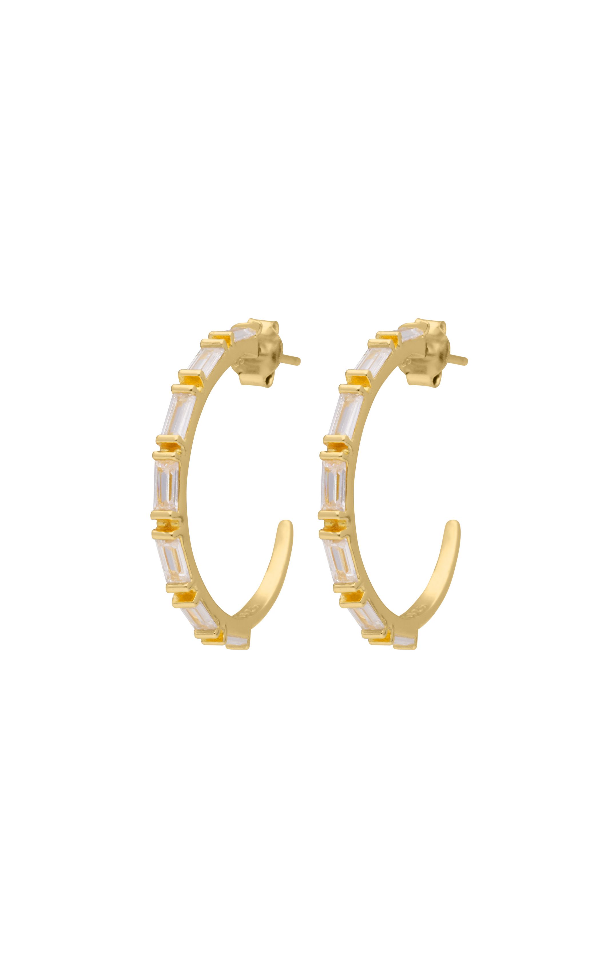 Boucles d'oreilles Nisaba Blanc