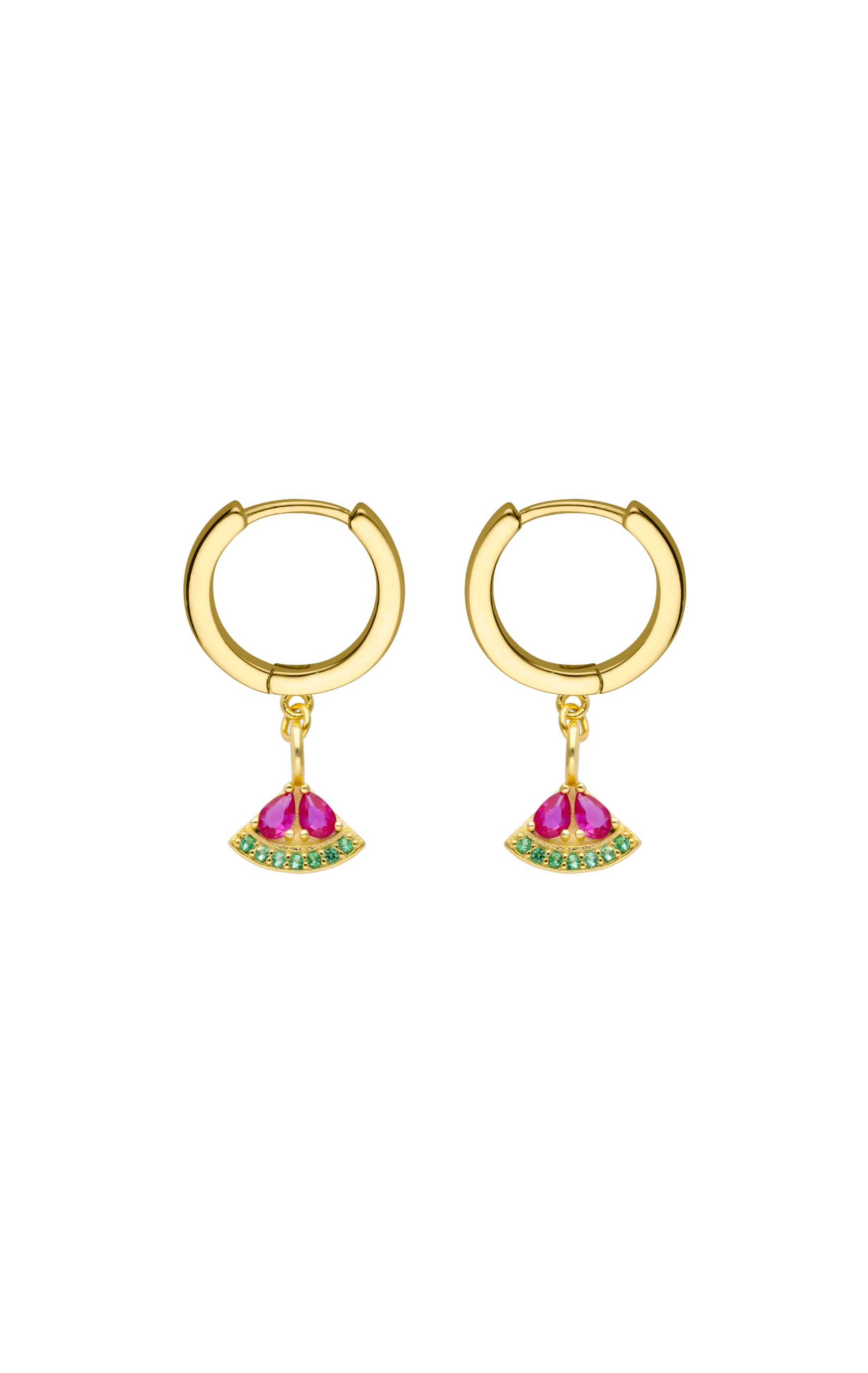 Boucles d'oreilles Watermelon Doré