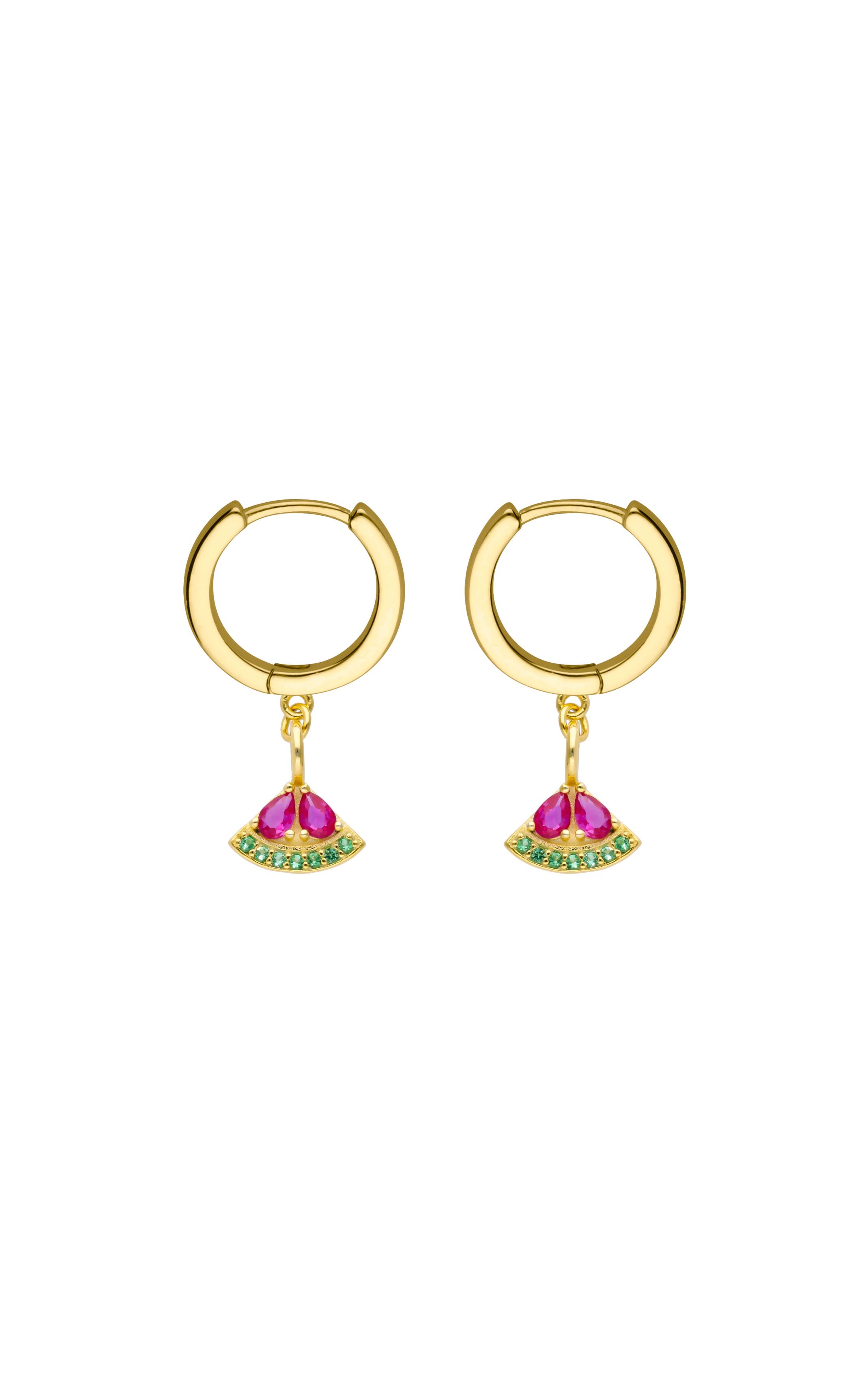 Earrings Watermelon Gold