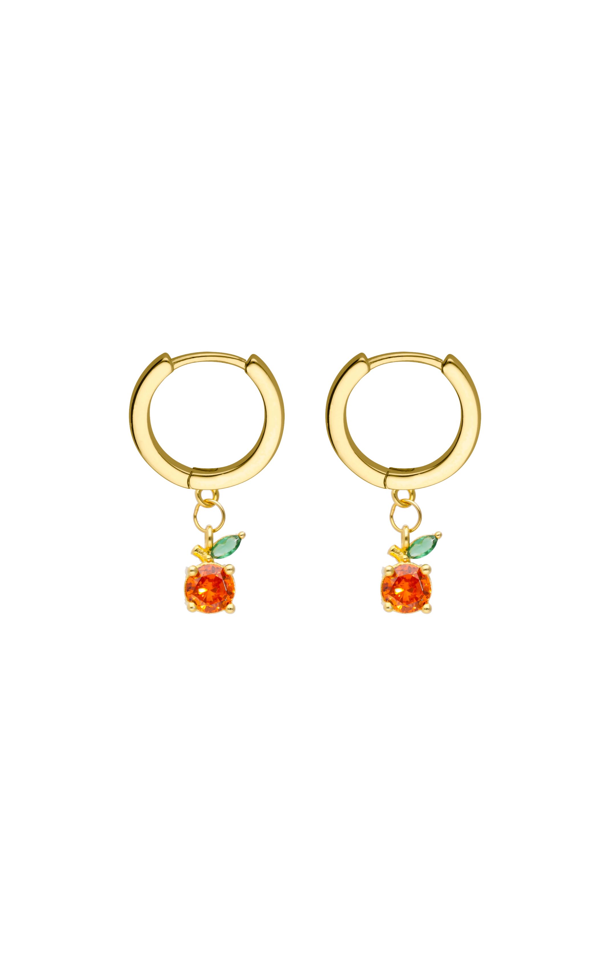 Boucles d'oreilles Apple Doré