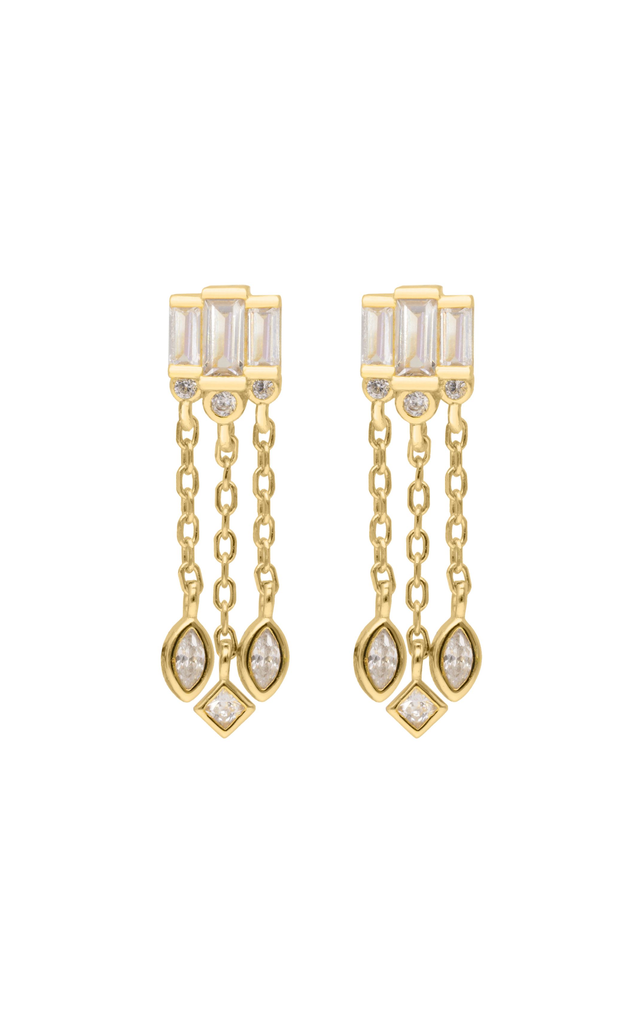 Boucles d'oreilles Pomona Blanc