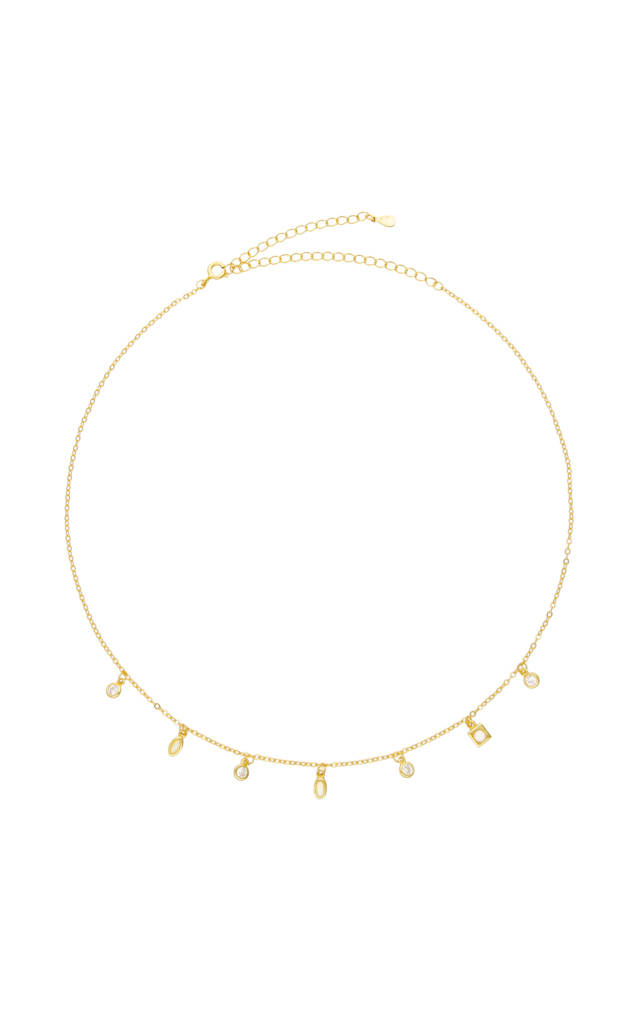 Necklace Opaline Gold