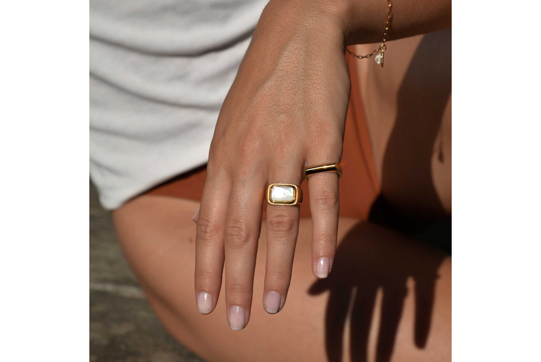 Hipanema Ring Cleo White