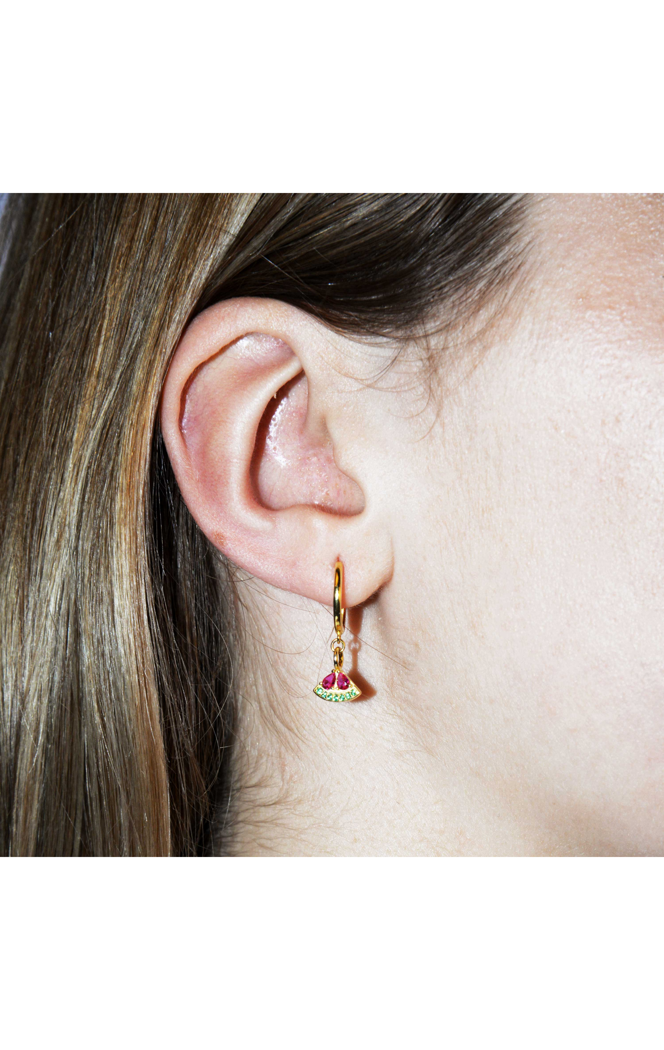 Earrings Watermelon Gold