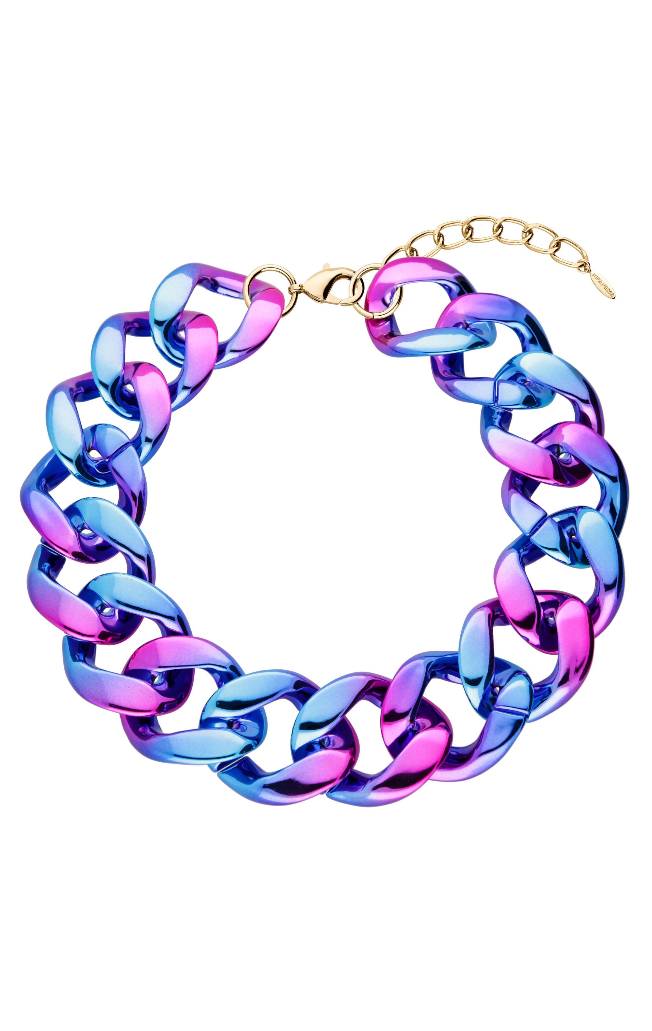 Necklace Puff Purple