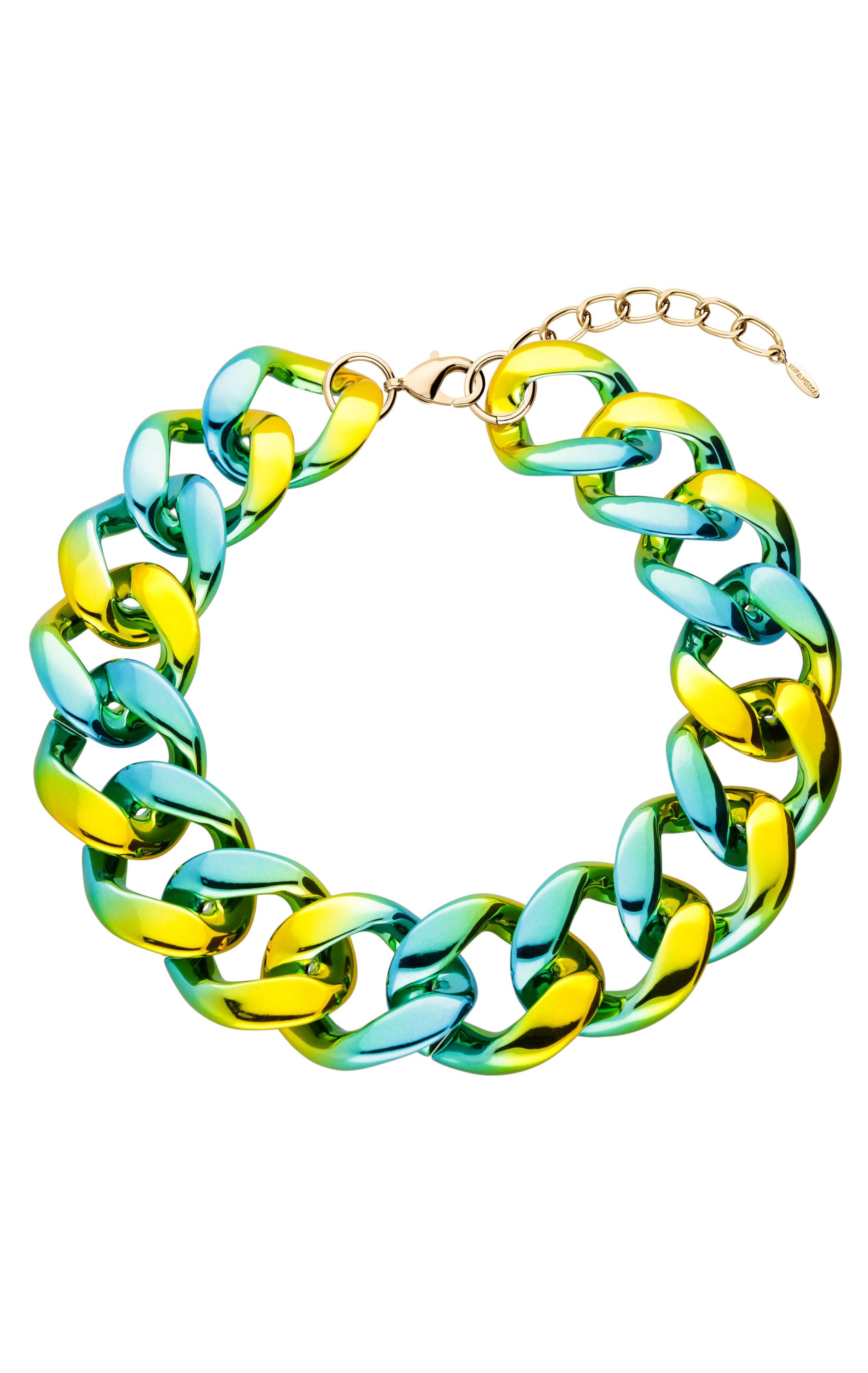 Necklace Puff Green