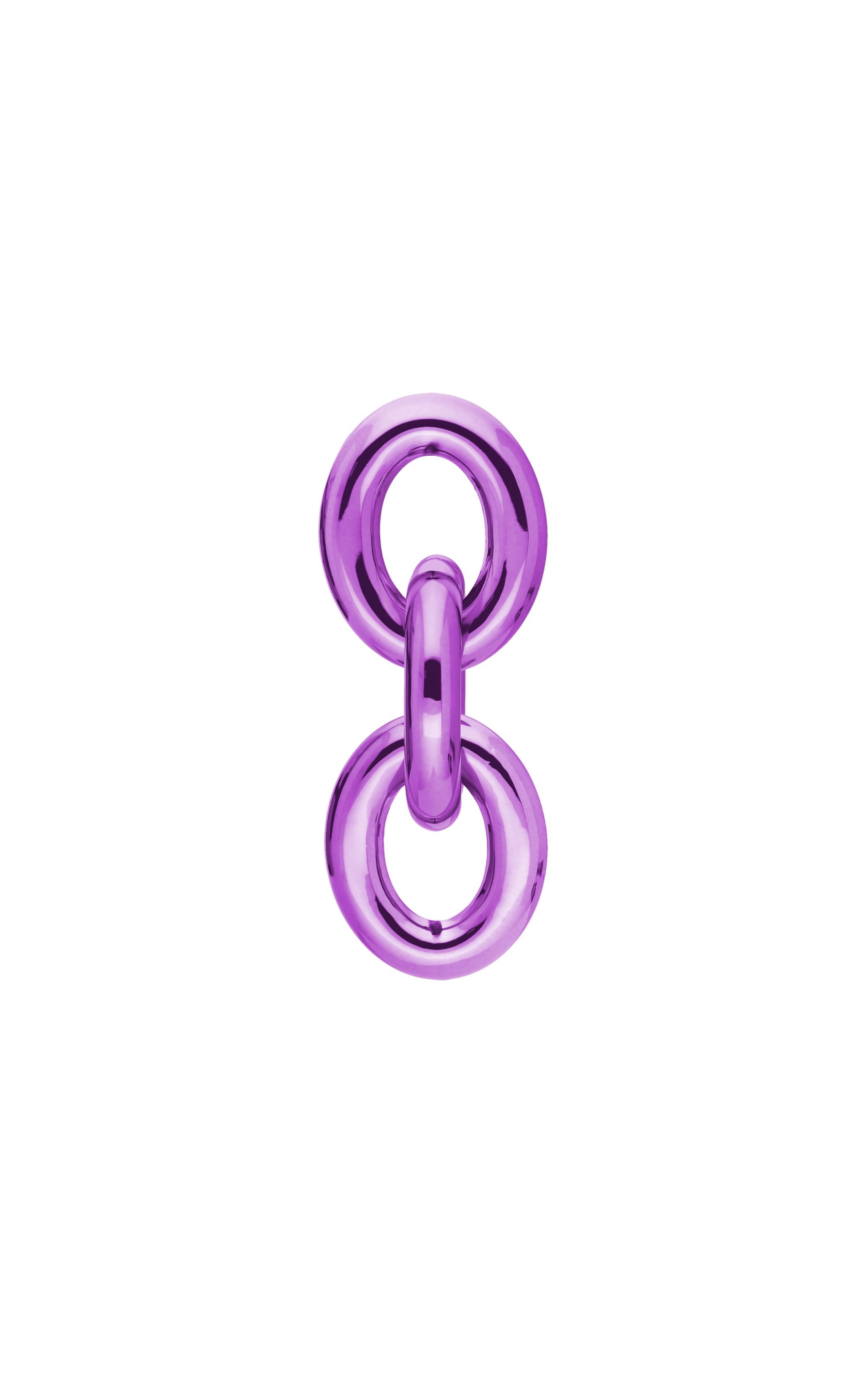 Earrings Fox Purple