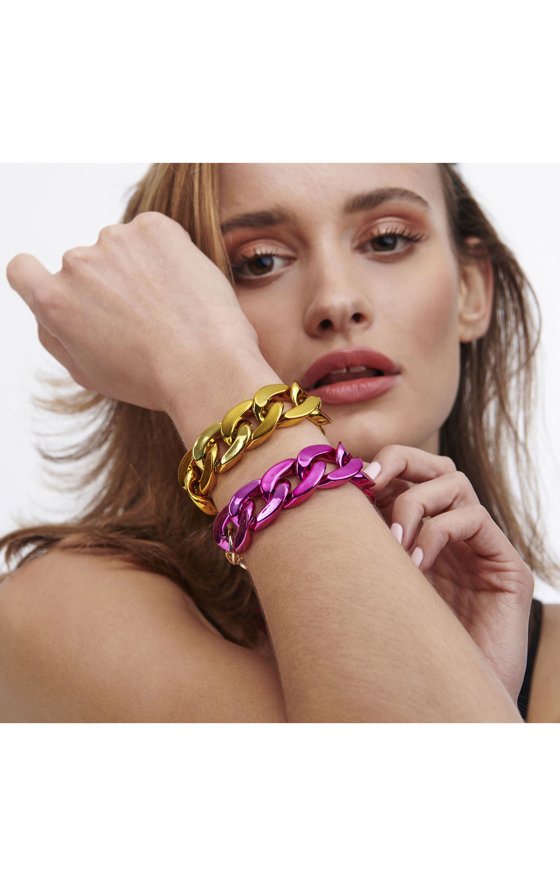Bracelet Disko Fuschia