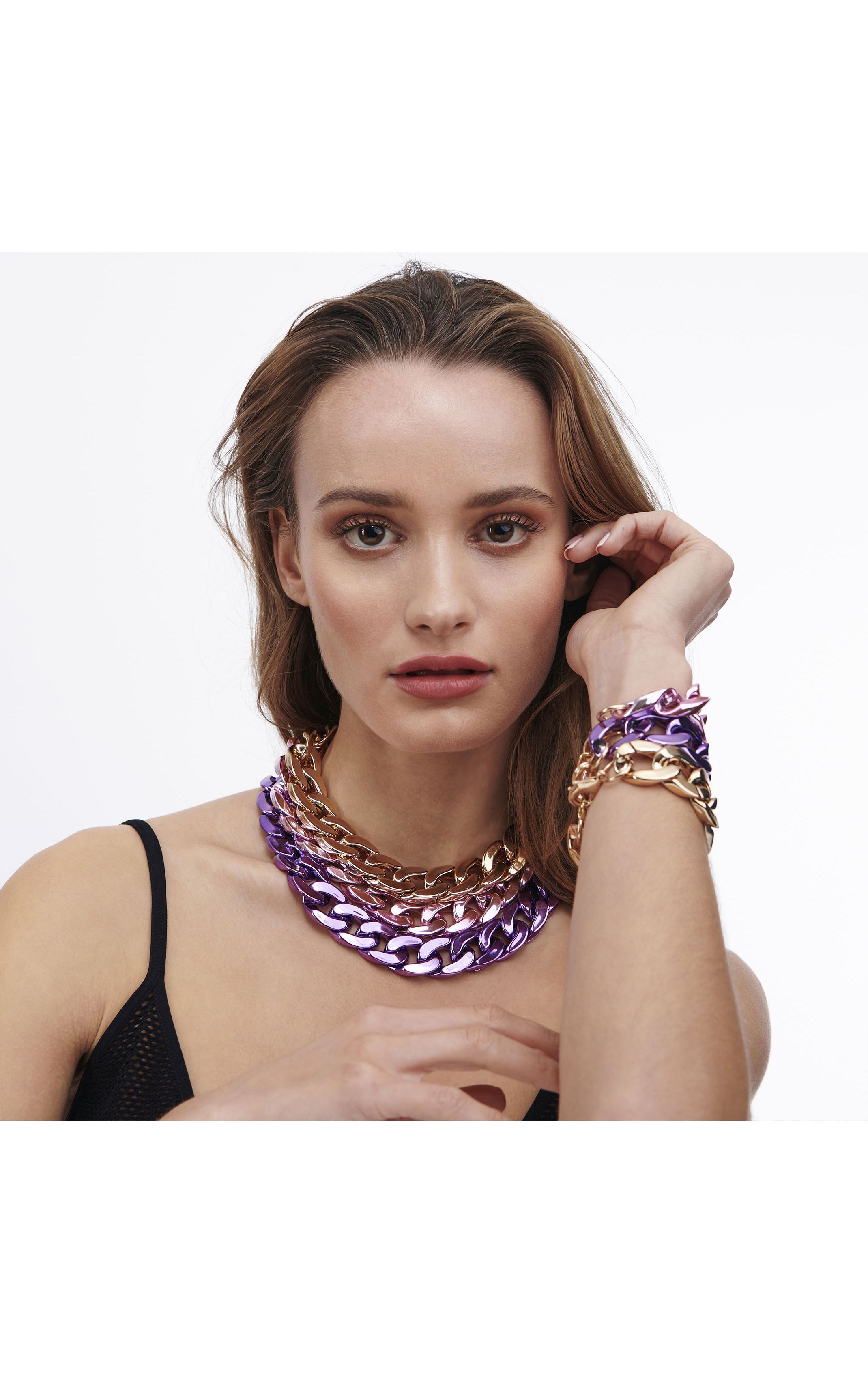 Collier Dance Violet