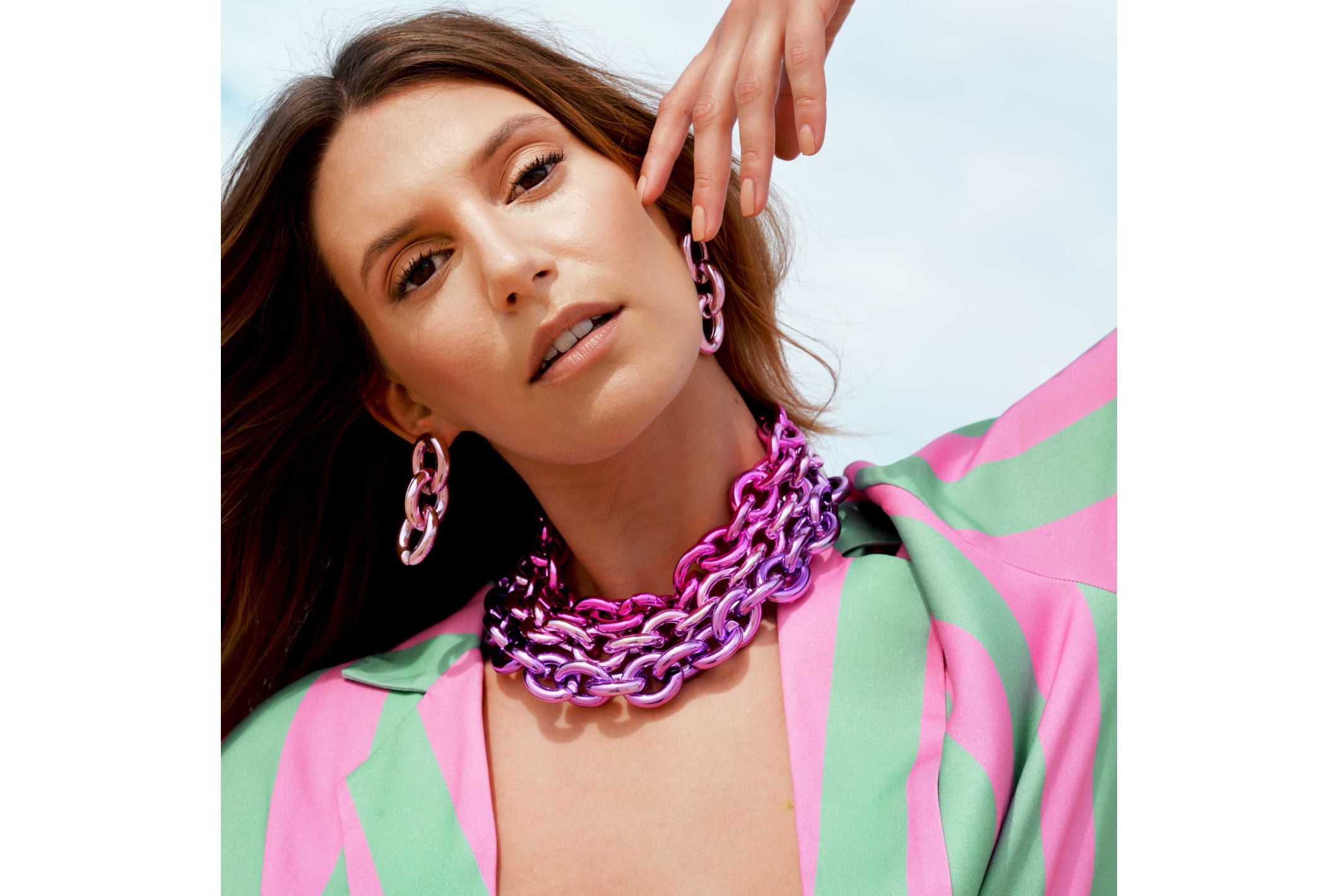 Hipanema Necklace Snoop Fuschia