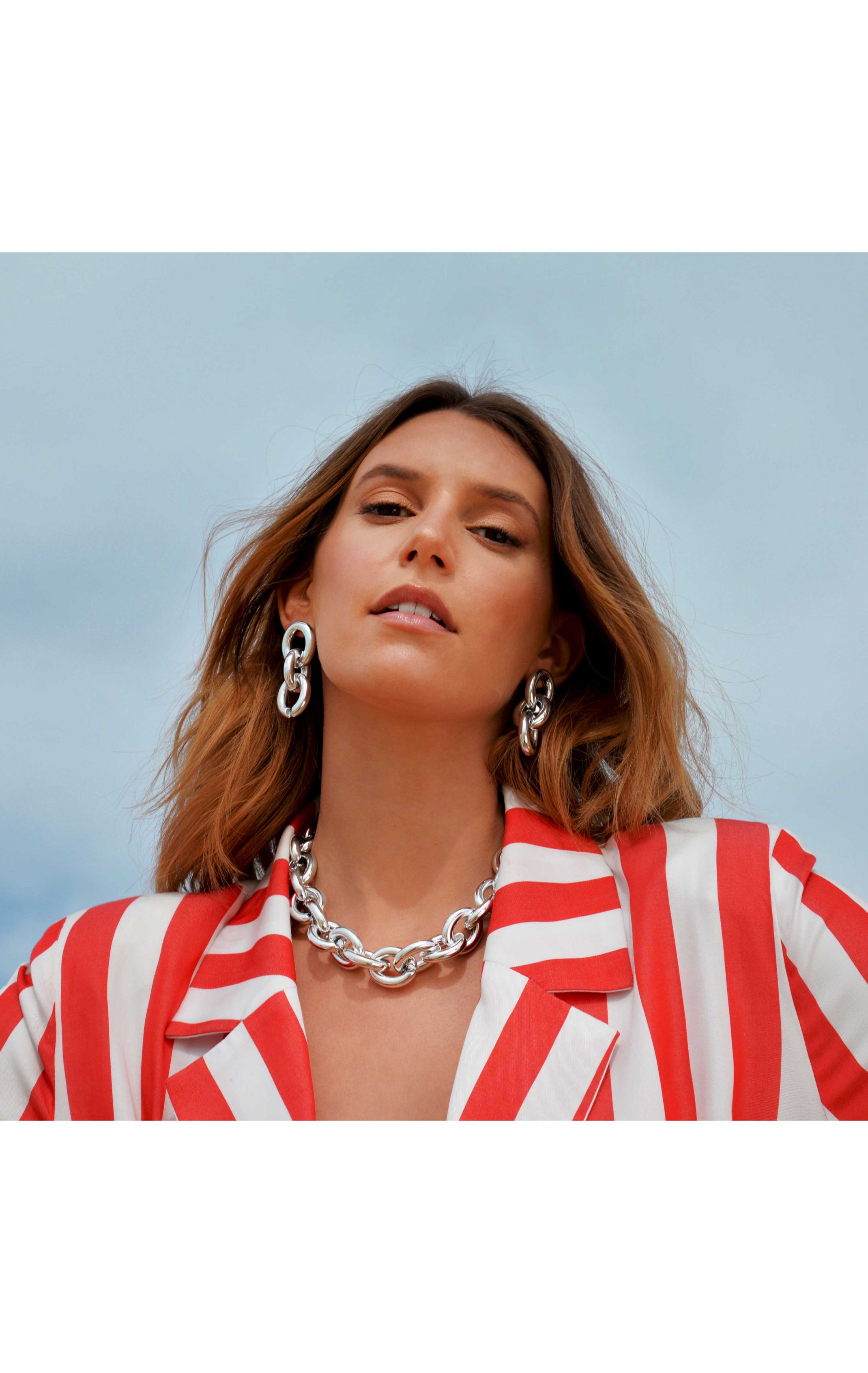 Collier Snoop Argenté