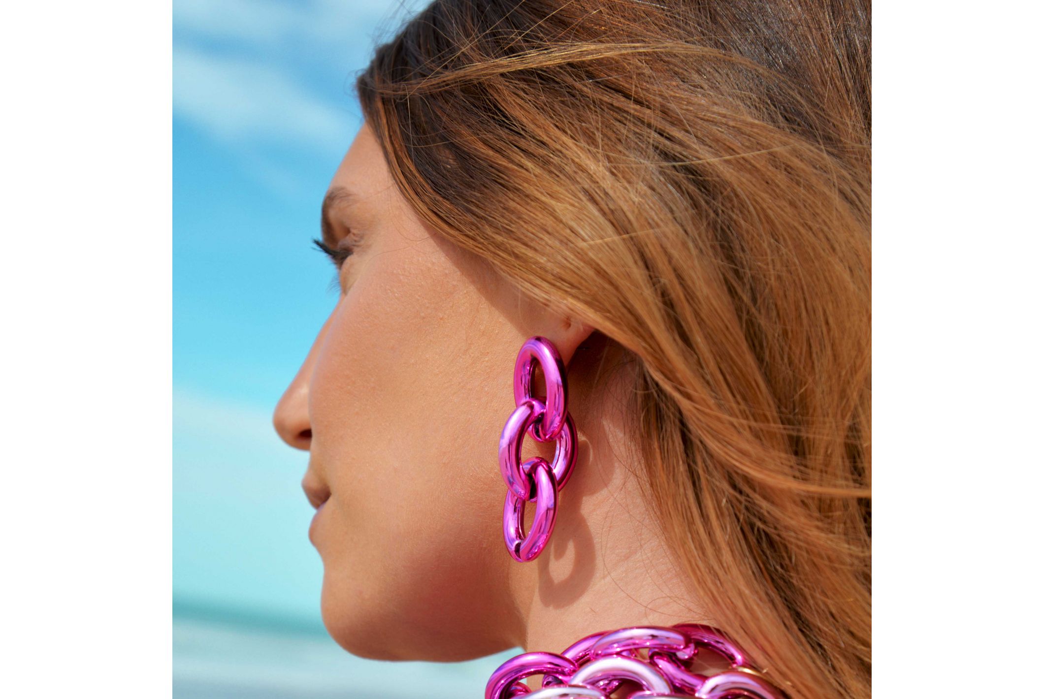 Hipanema Earrings Fox Fuschia