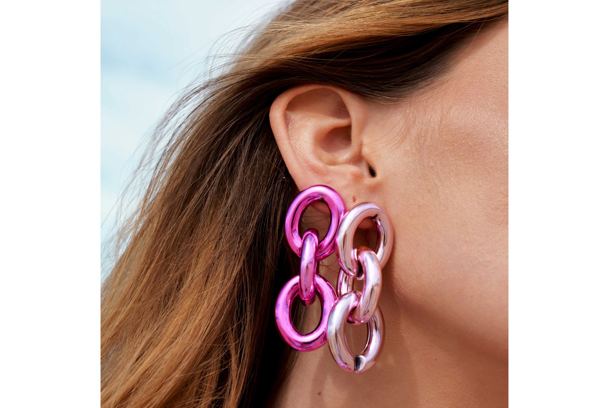 Hipanema Boucles d'oreilles Fox Rose