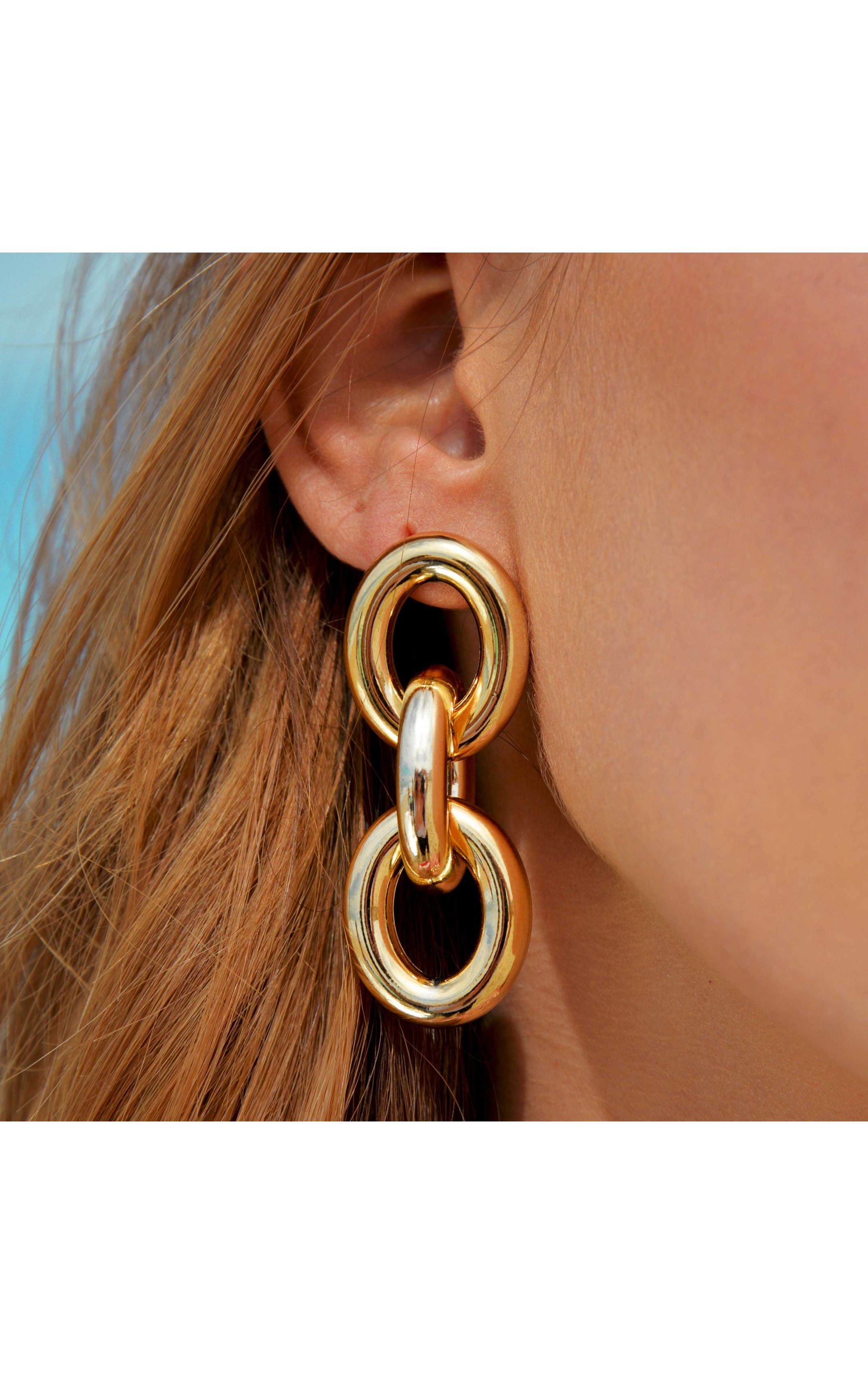 Earrings Fox Gold