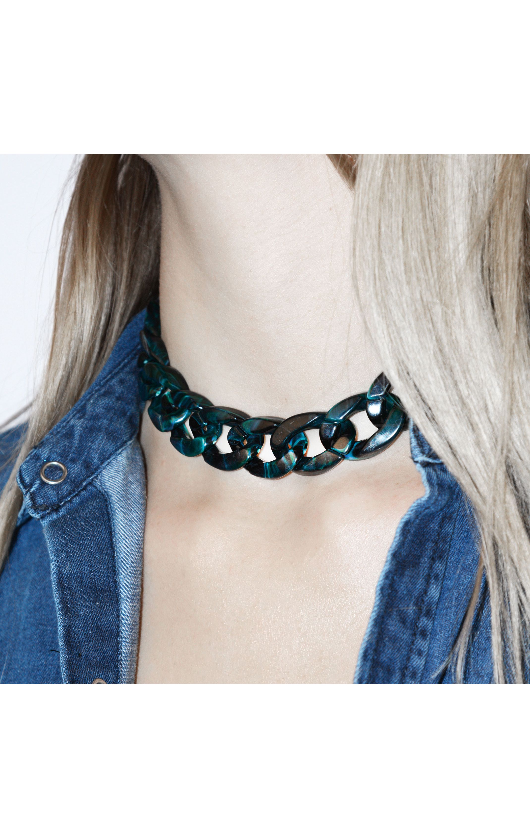 Collier Jazzy Vert