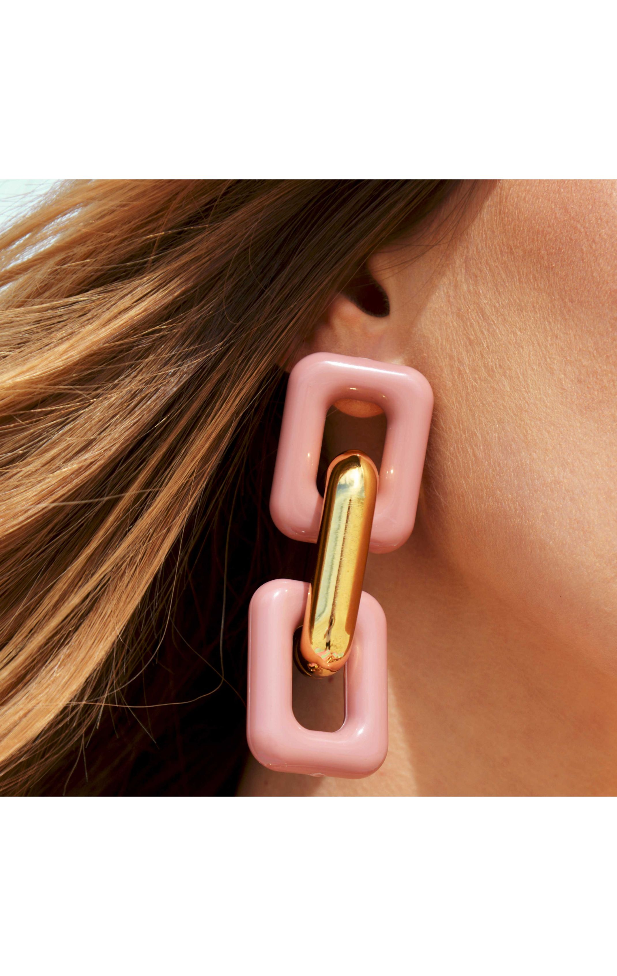 Boucles d'oreilles Karis Rose