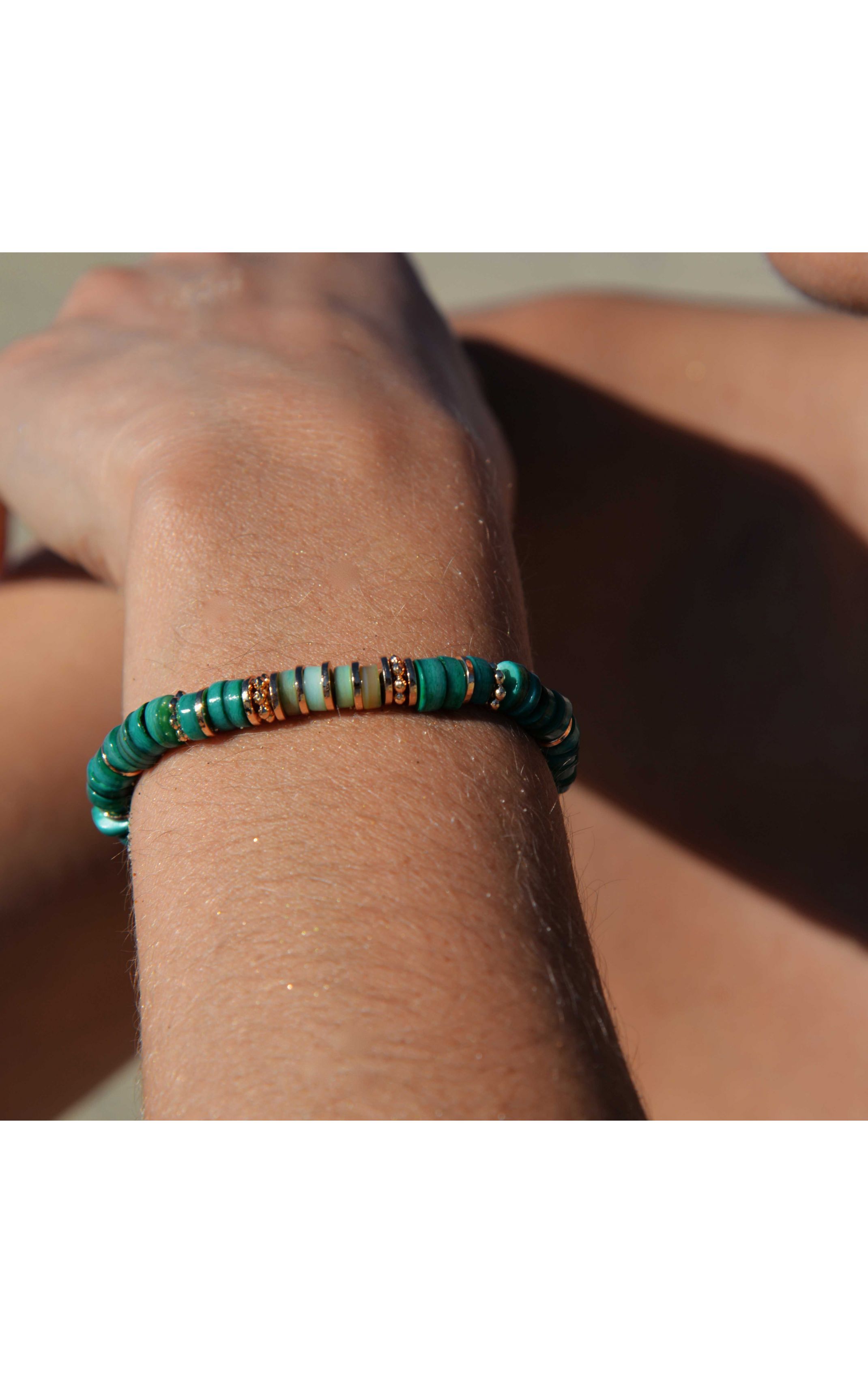 Bracelet Rayas Vert