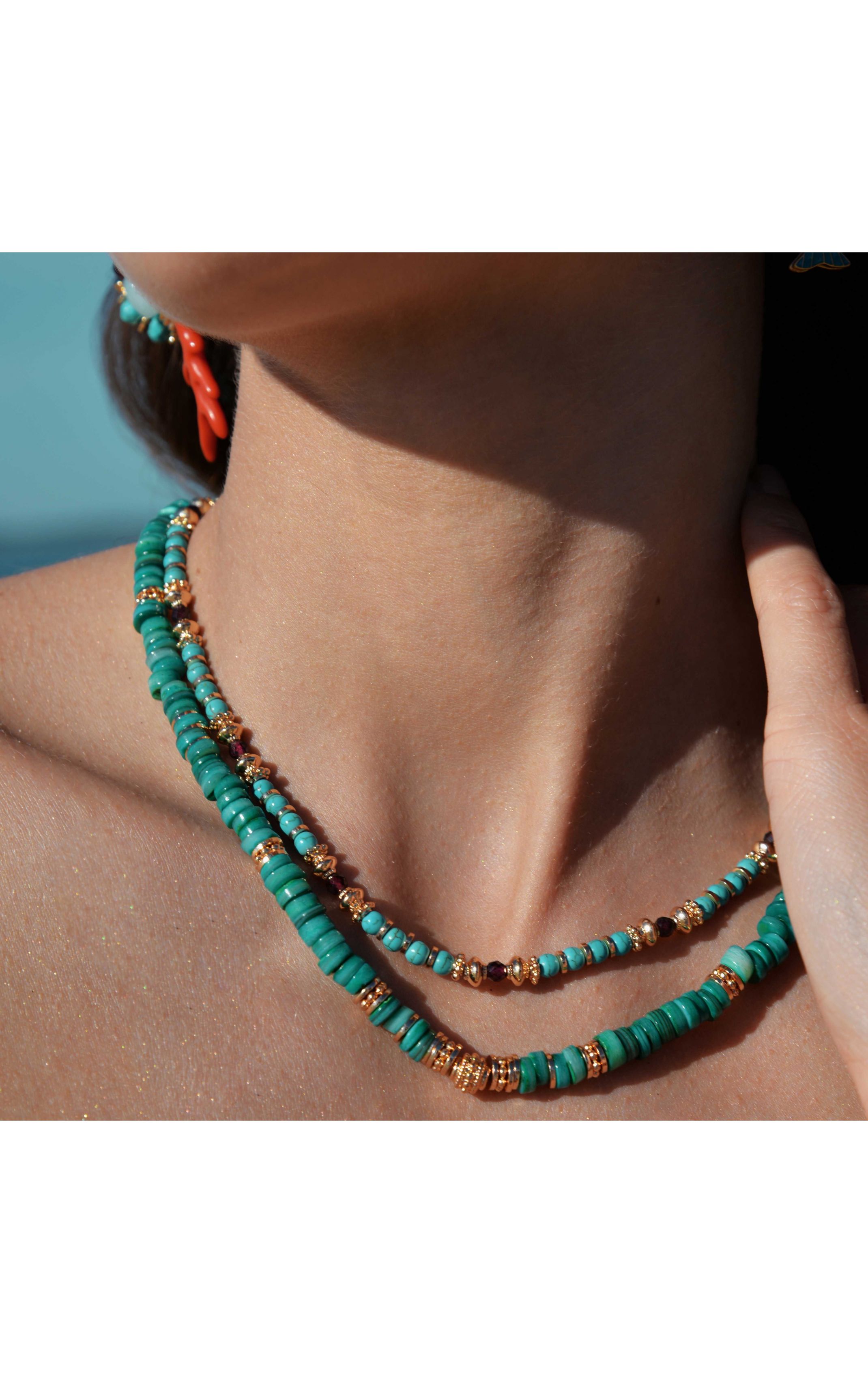 Collier Allegra Vert