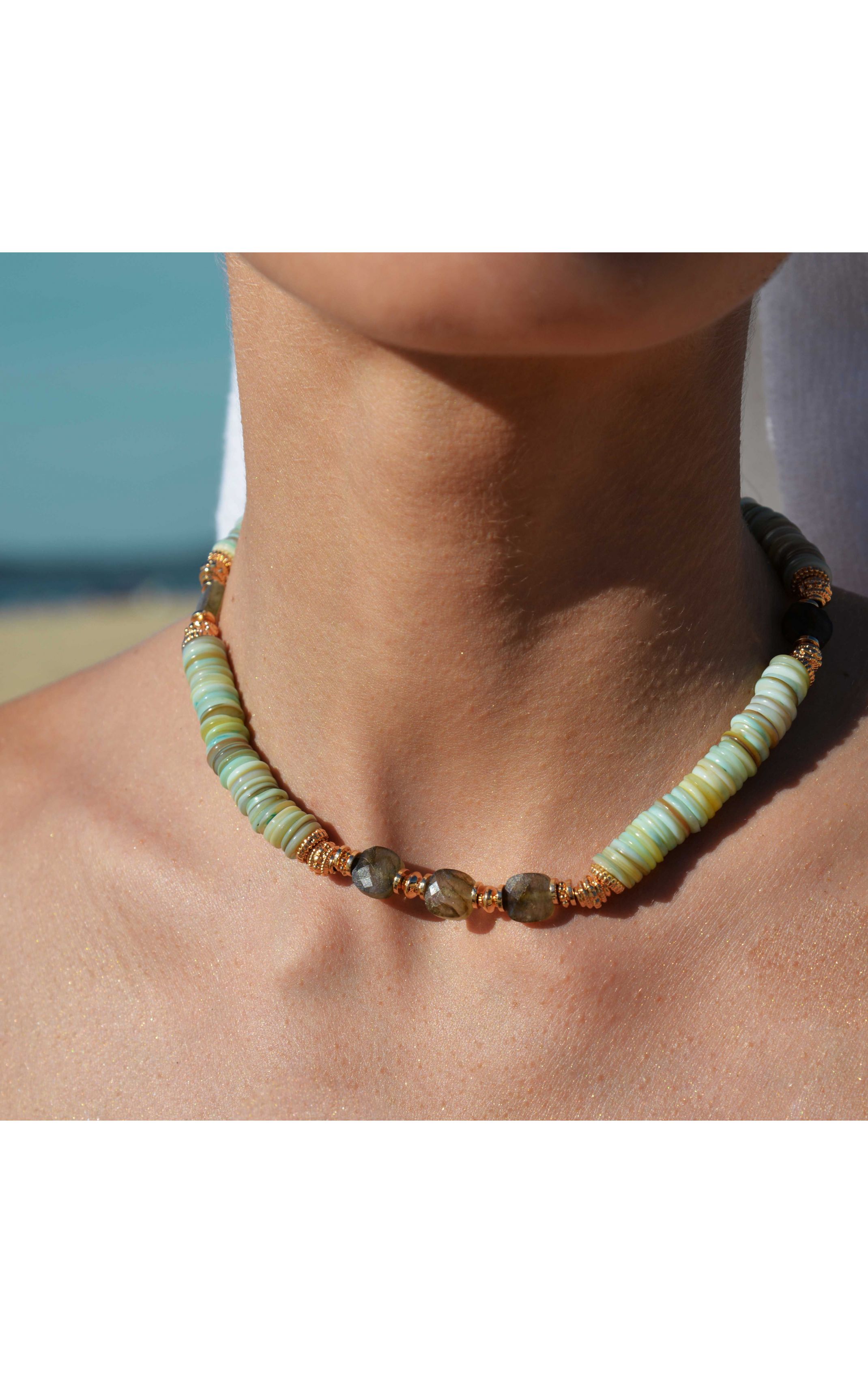 Necklace Rosena Turquoise