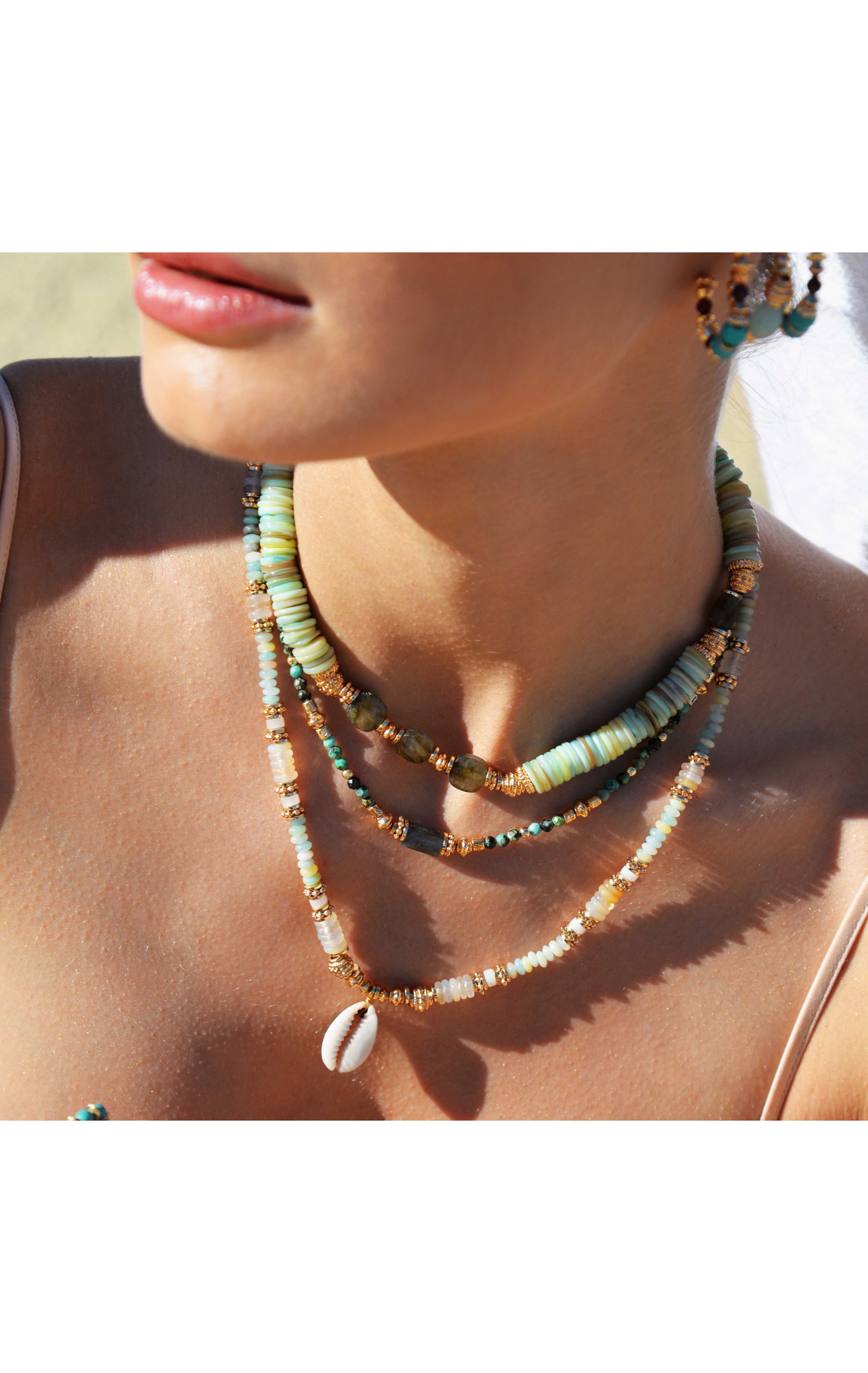 Necklace Rosena Turquoise