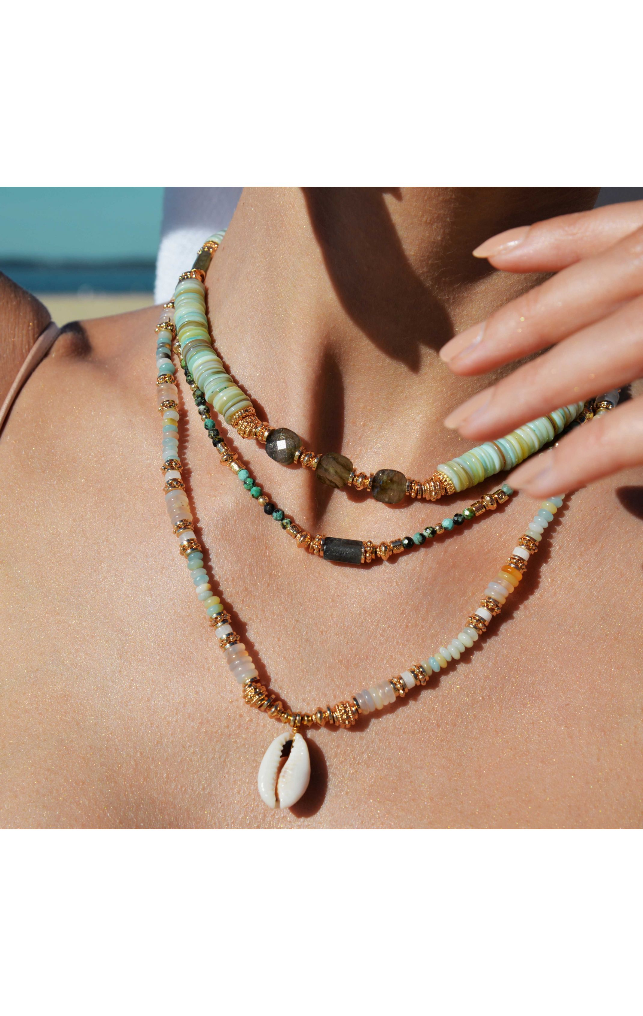 Necklace Rosena Turquoise
