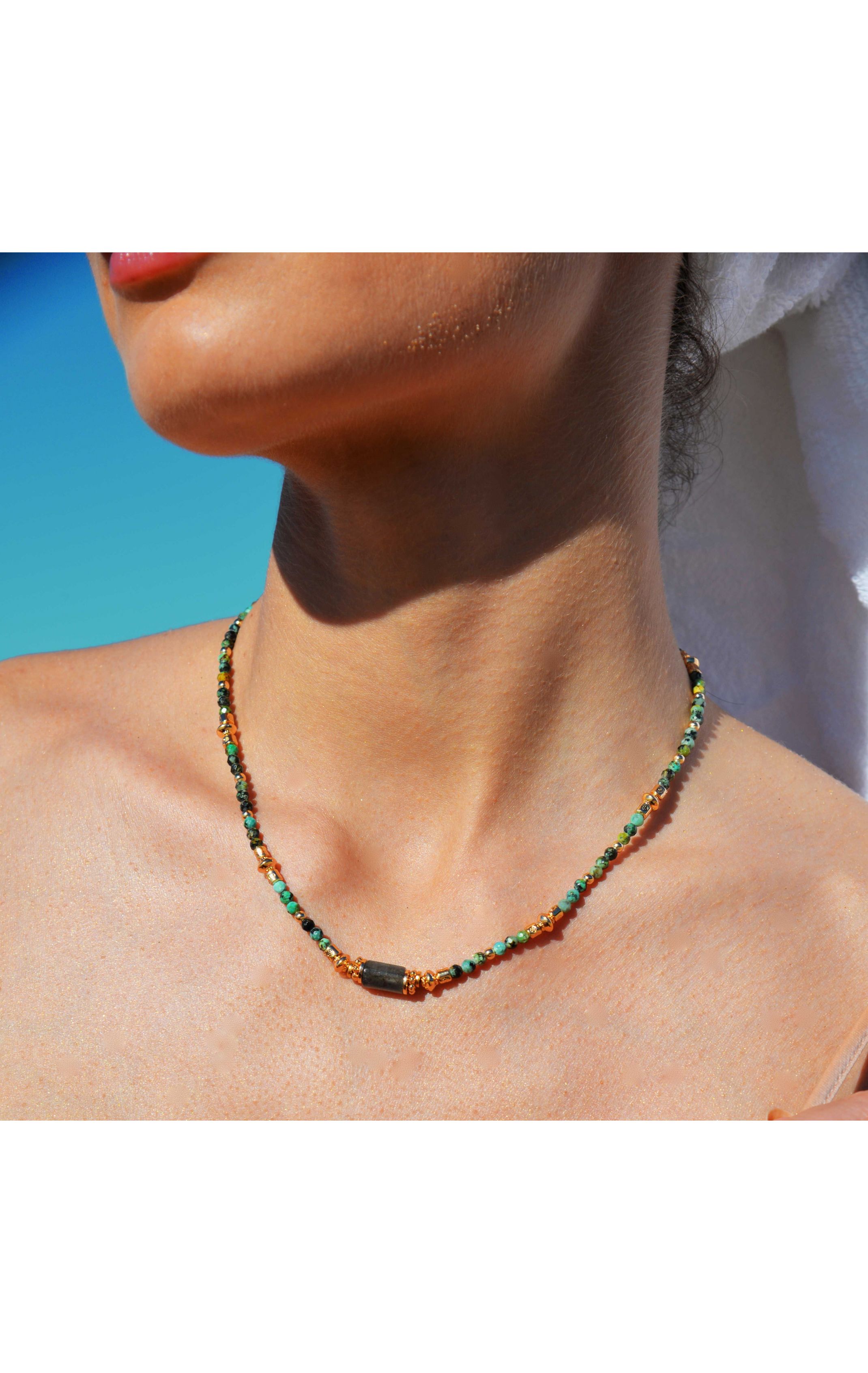 Necklace Elina Green