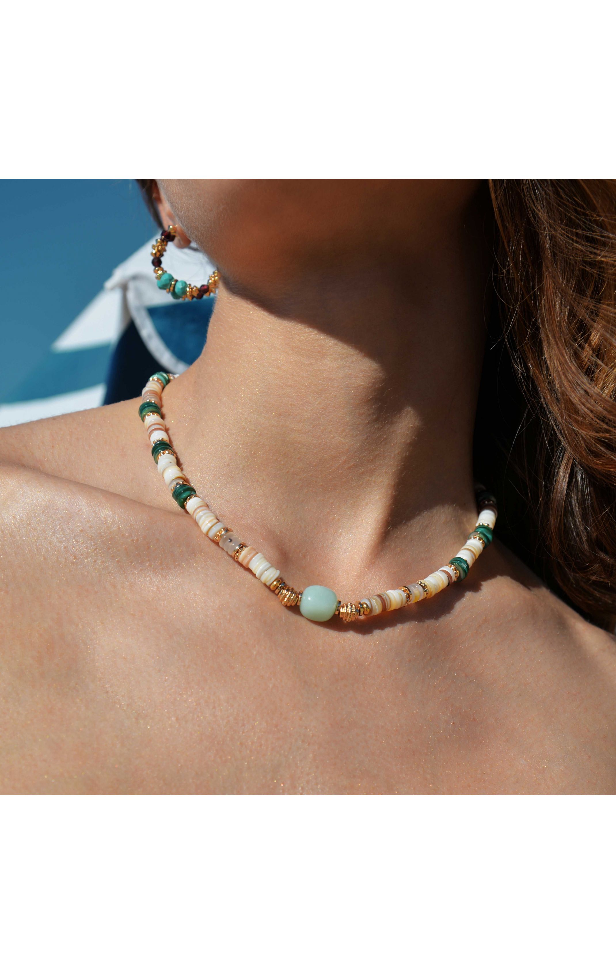 Collier Judeline Turquoise