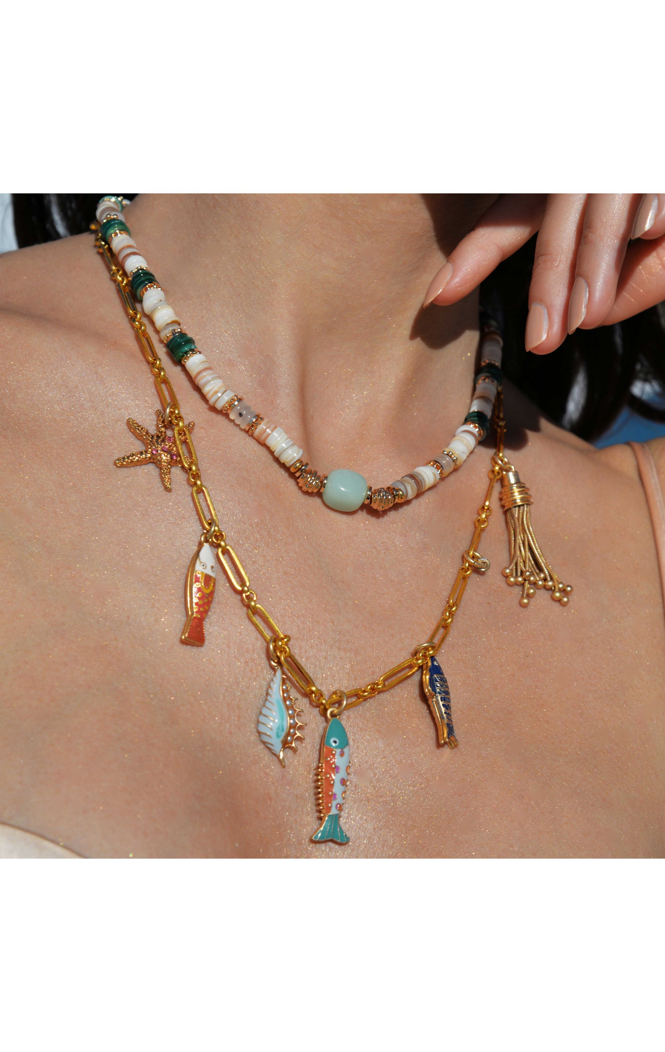 Collier Judeline Turquoise