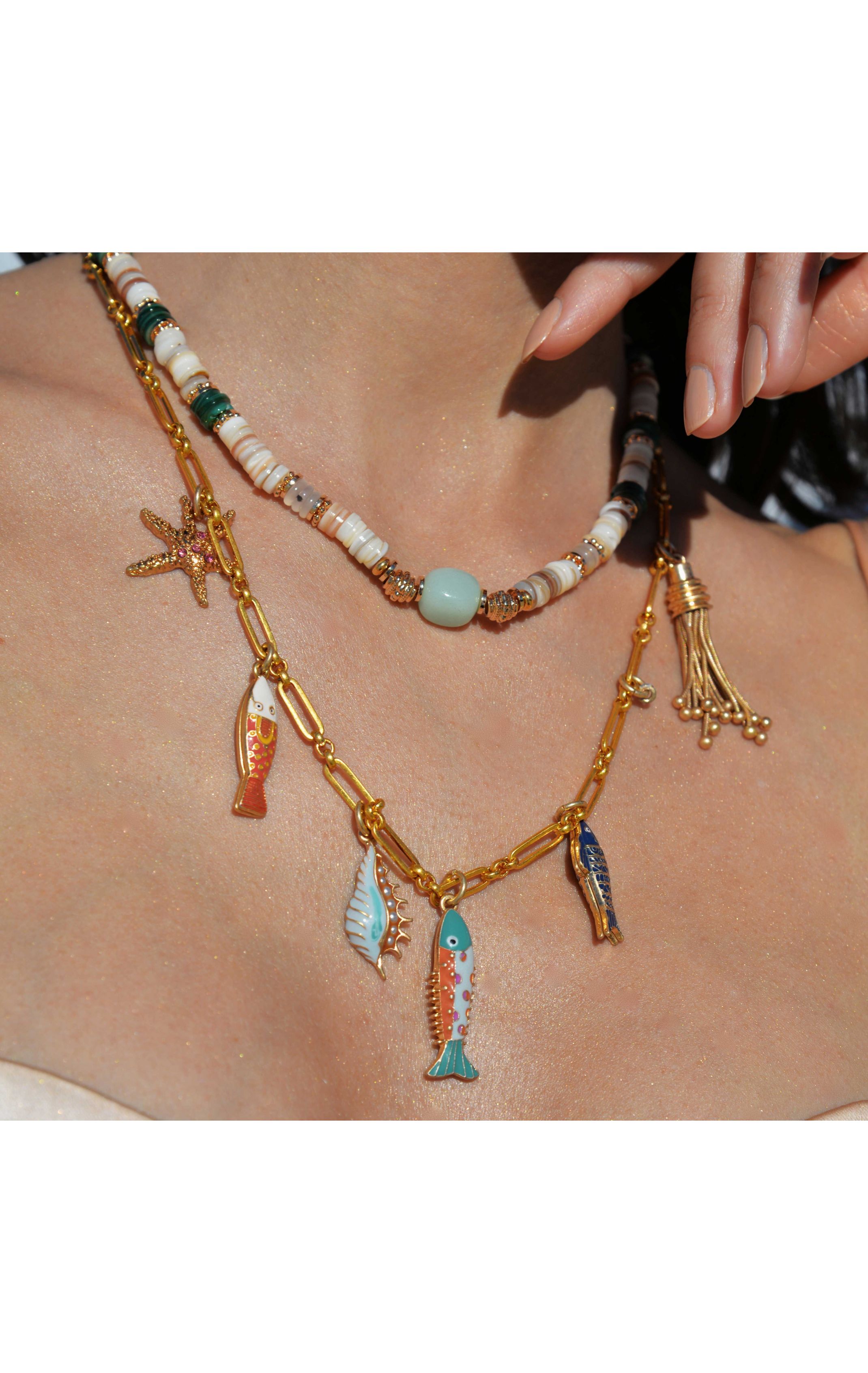 Collier Judeline Turquoise