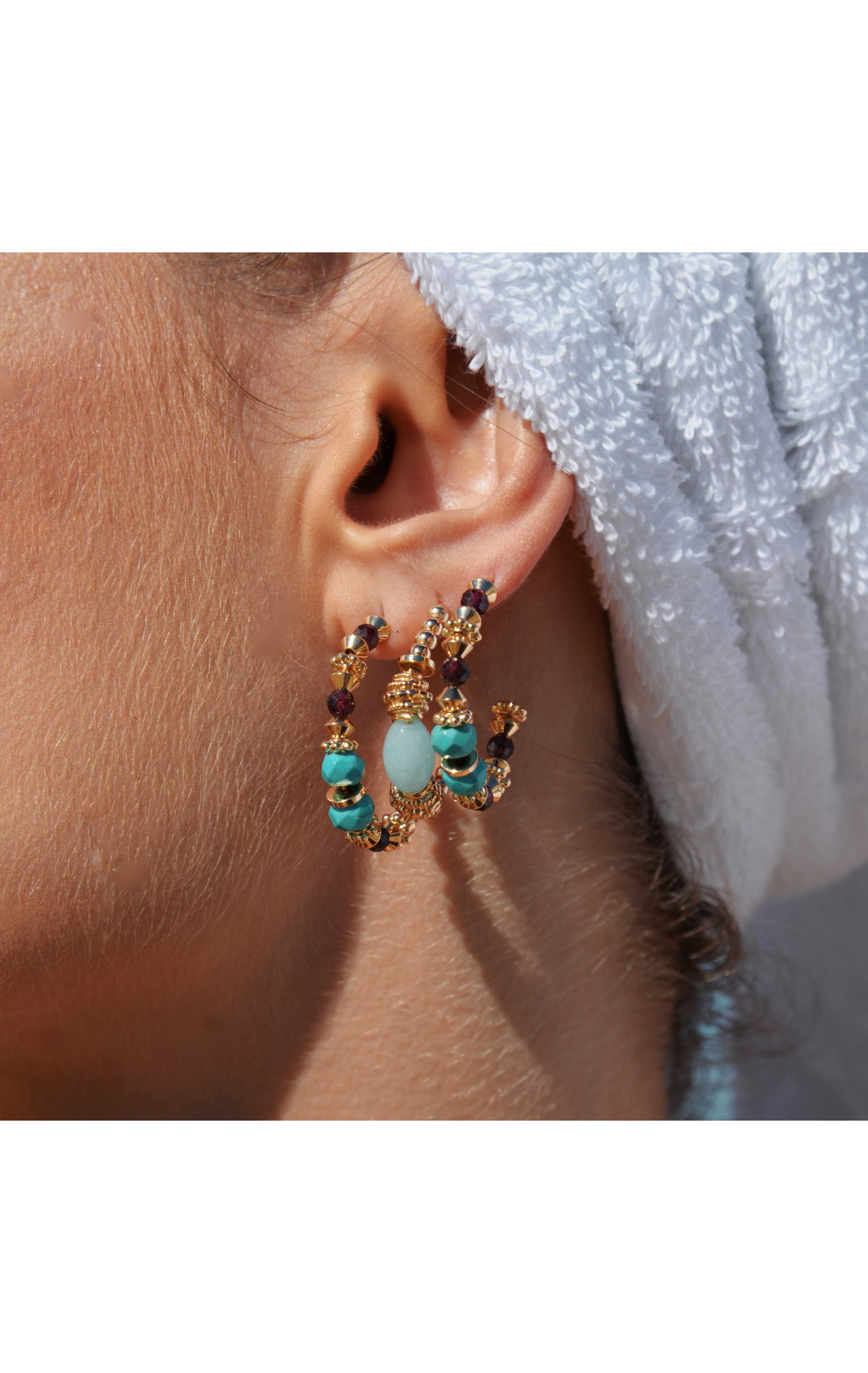 Boucles d'oreilles Goldhy Doré