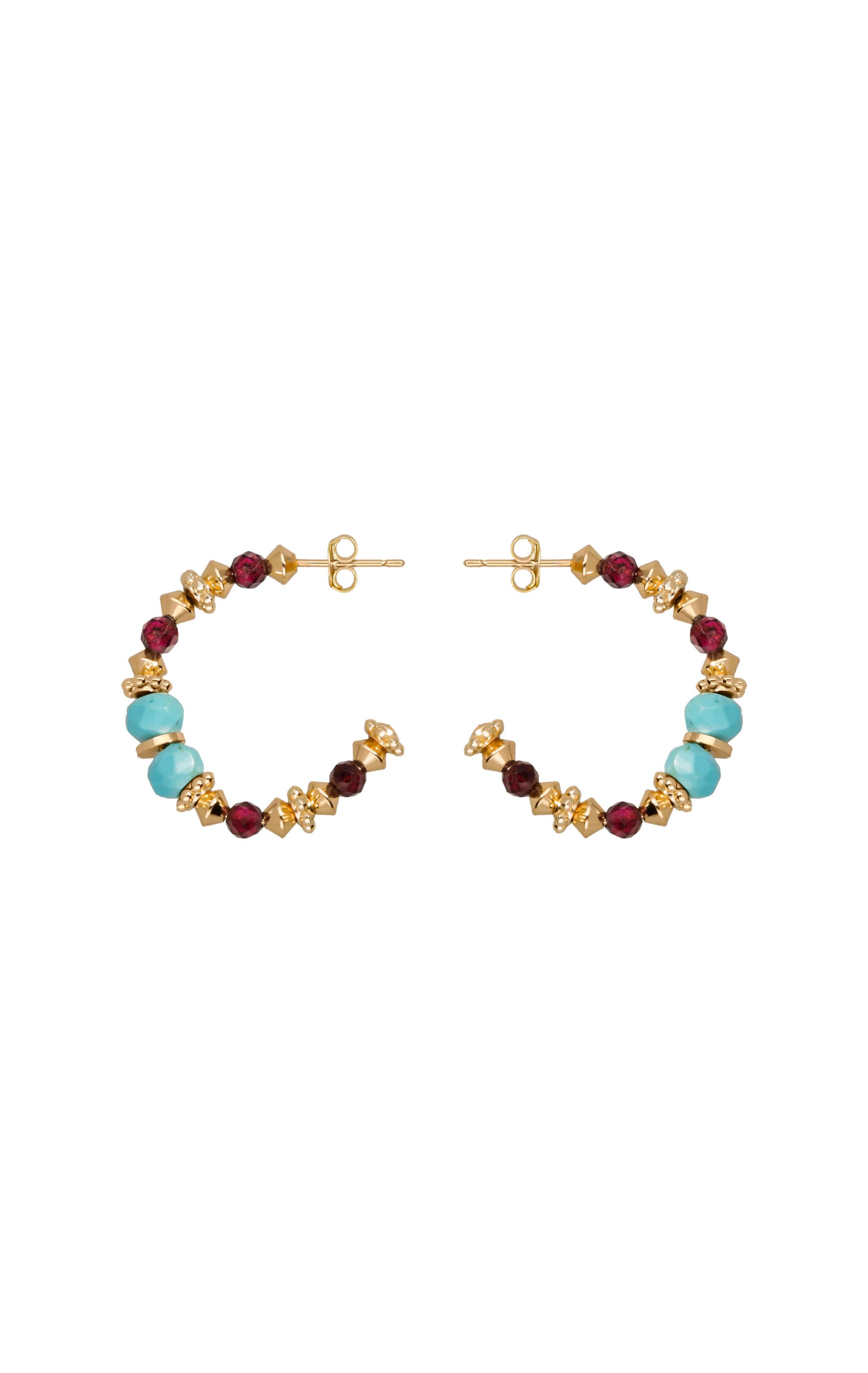 Boucles d'oreilles Popcorn Doré