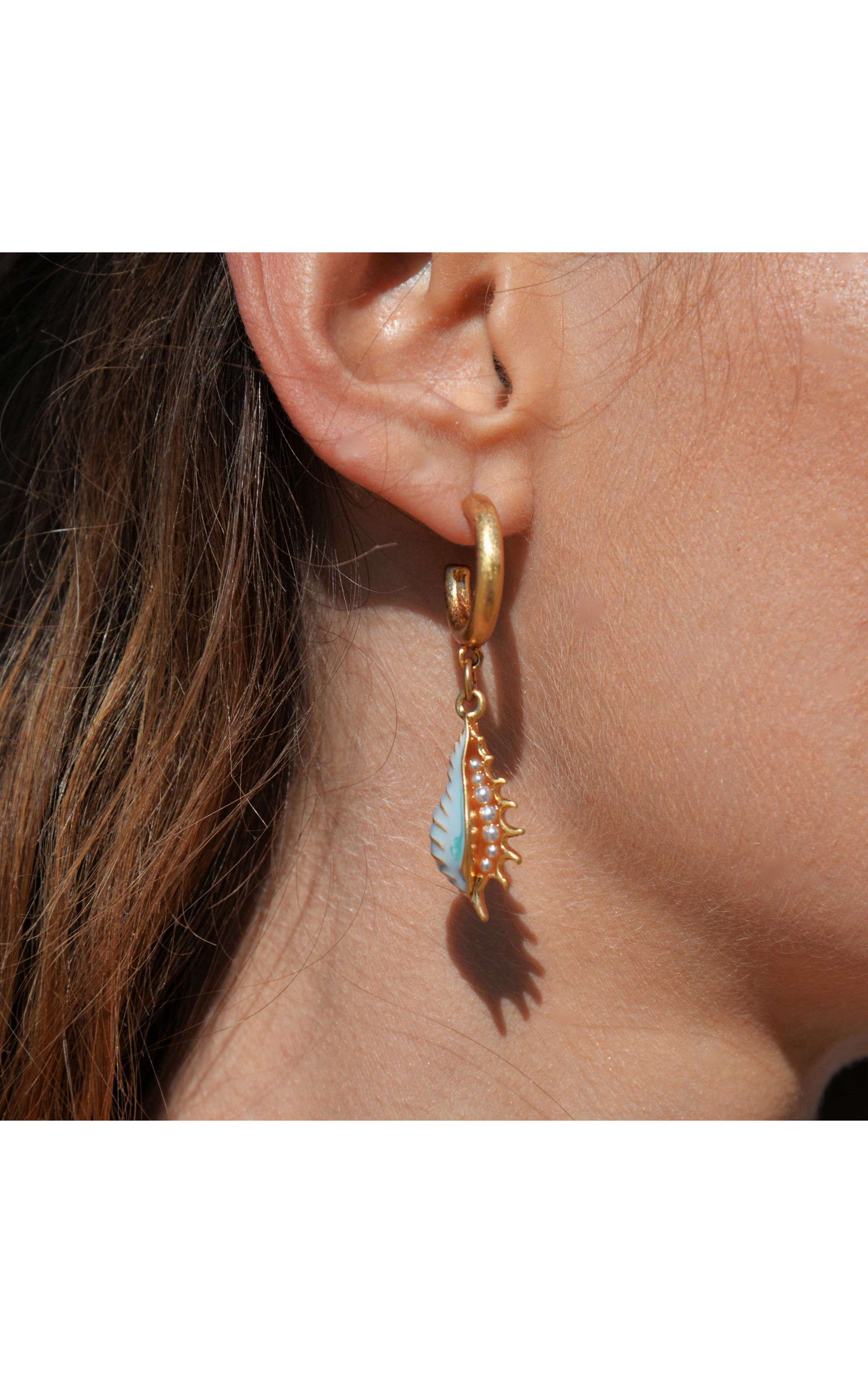 Earrings Levanzo Blue