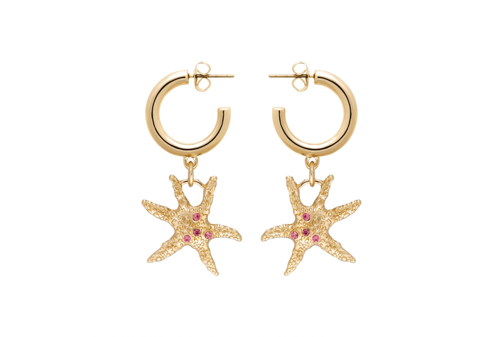 Hipanema Boucles d'oreilles Linosa Doré