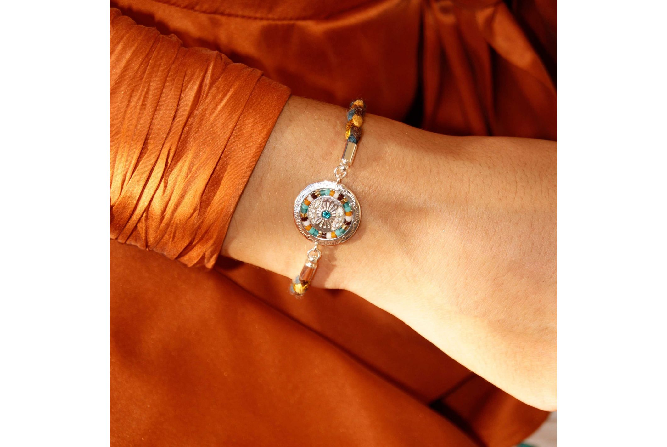 Hipanema Bracelet Idaho Argenté