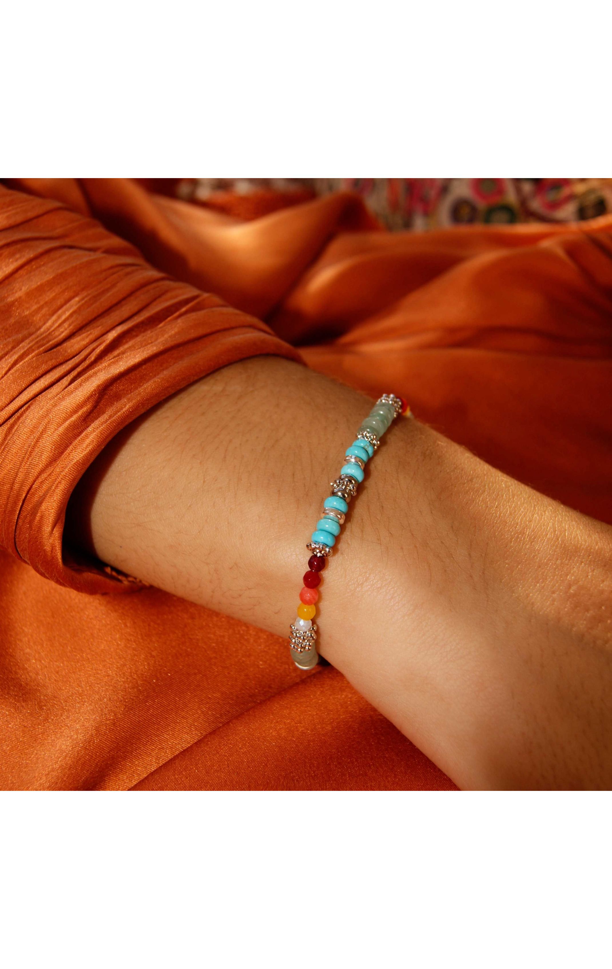 Bracelet Meryem Argenté