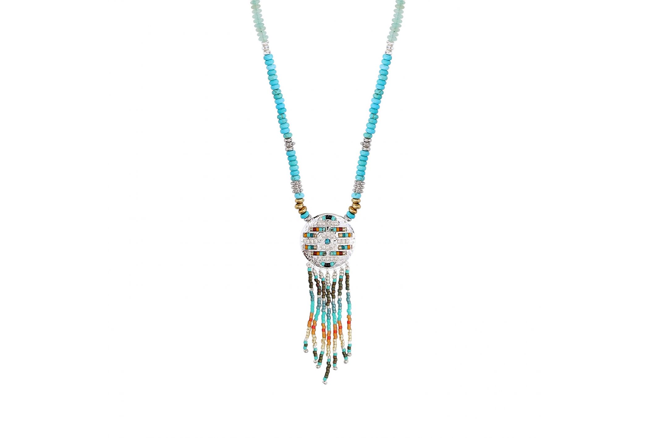 Hipanema Collier Mokassin Argenté
