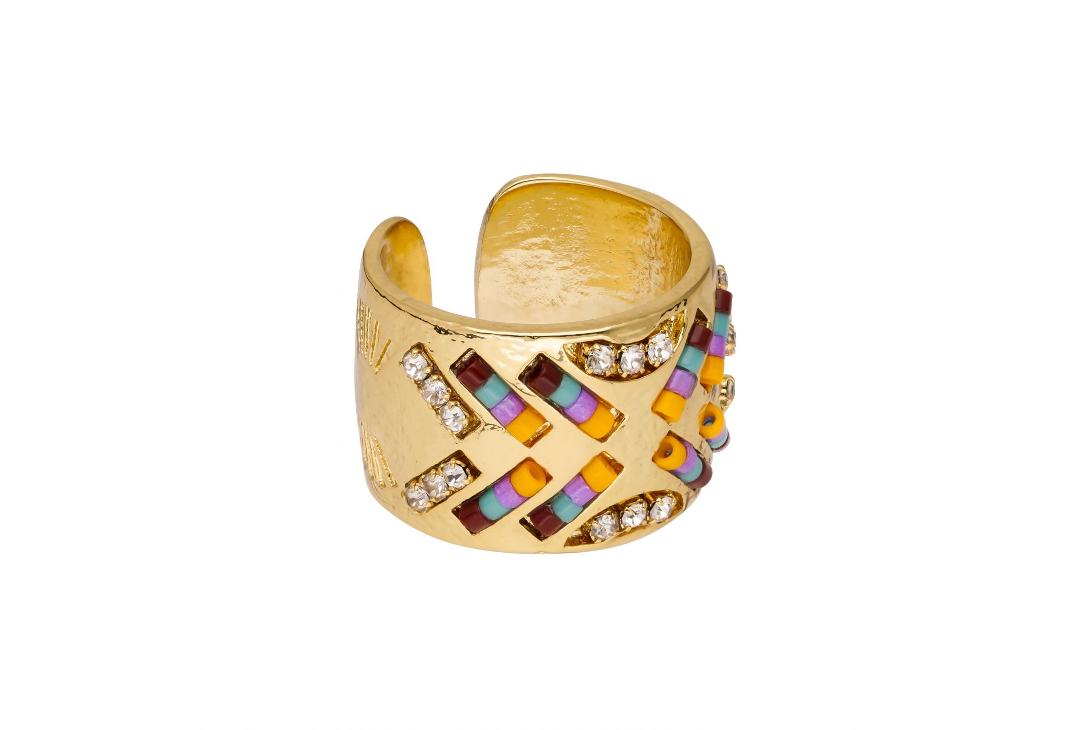 Hipanema Bague Bestie Doré