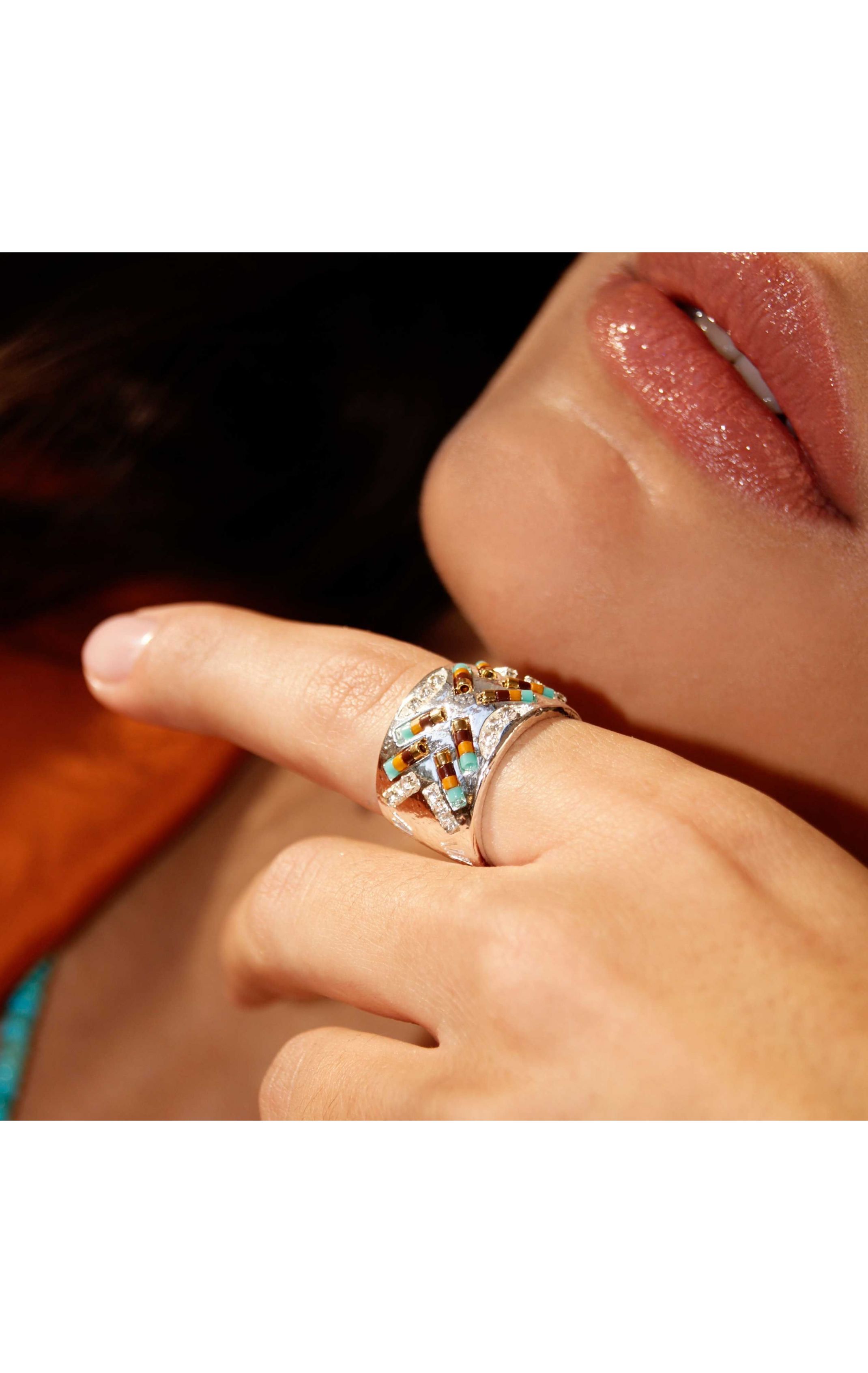 Bague Bestie Argenté