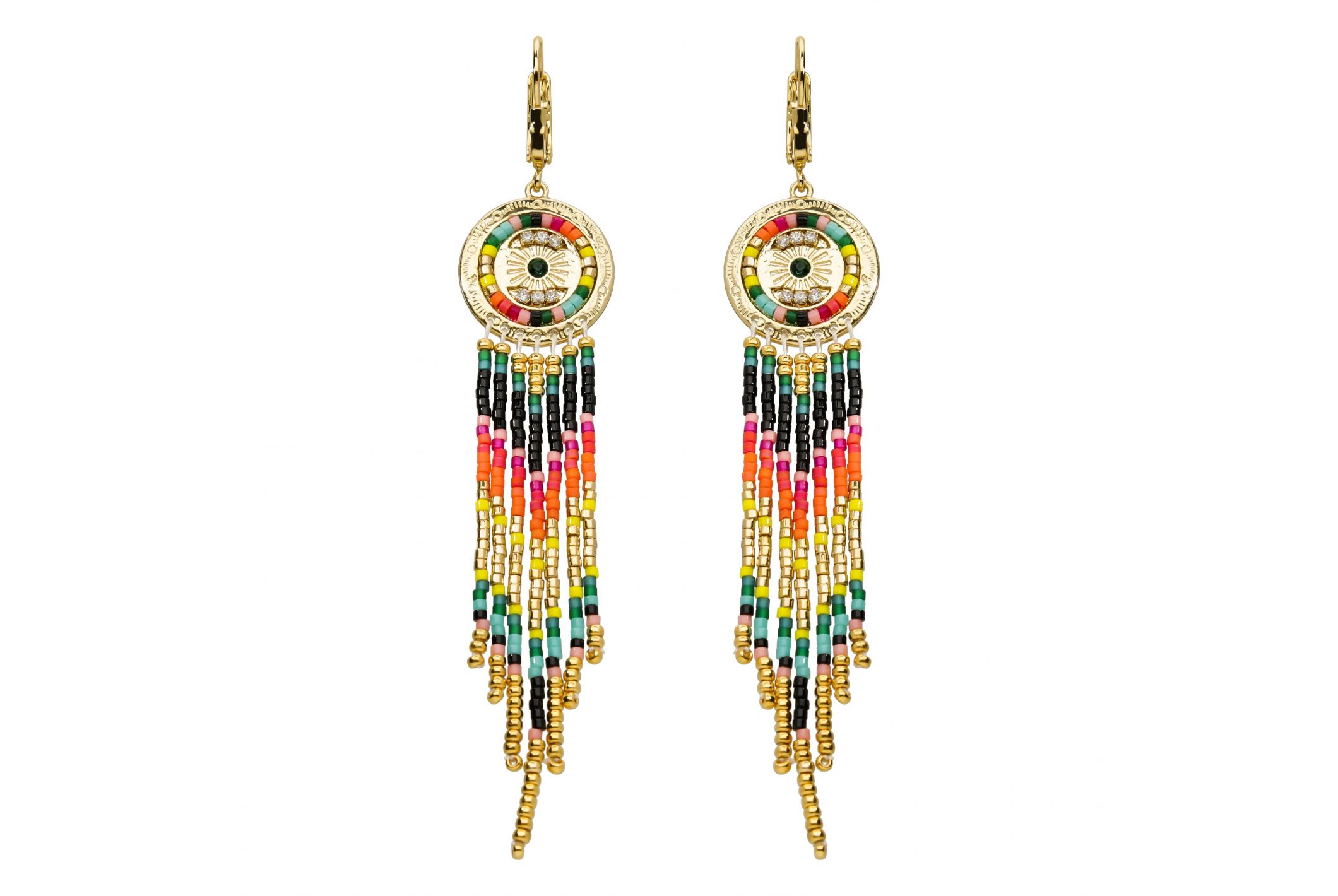 Hipanema Boucles d'oreilles Zendaya Doré