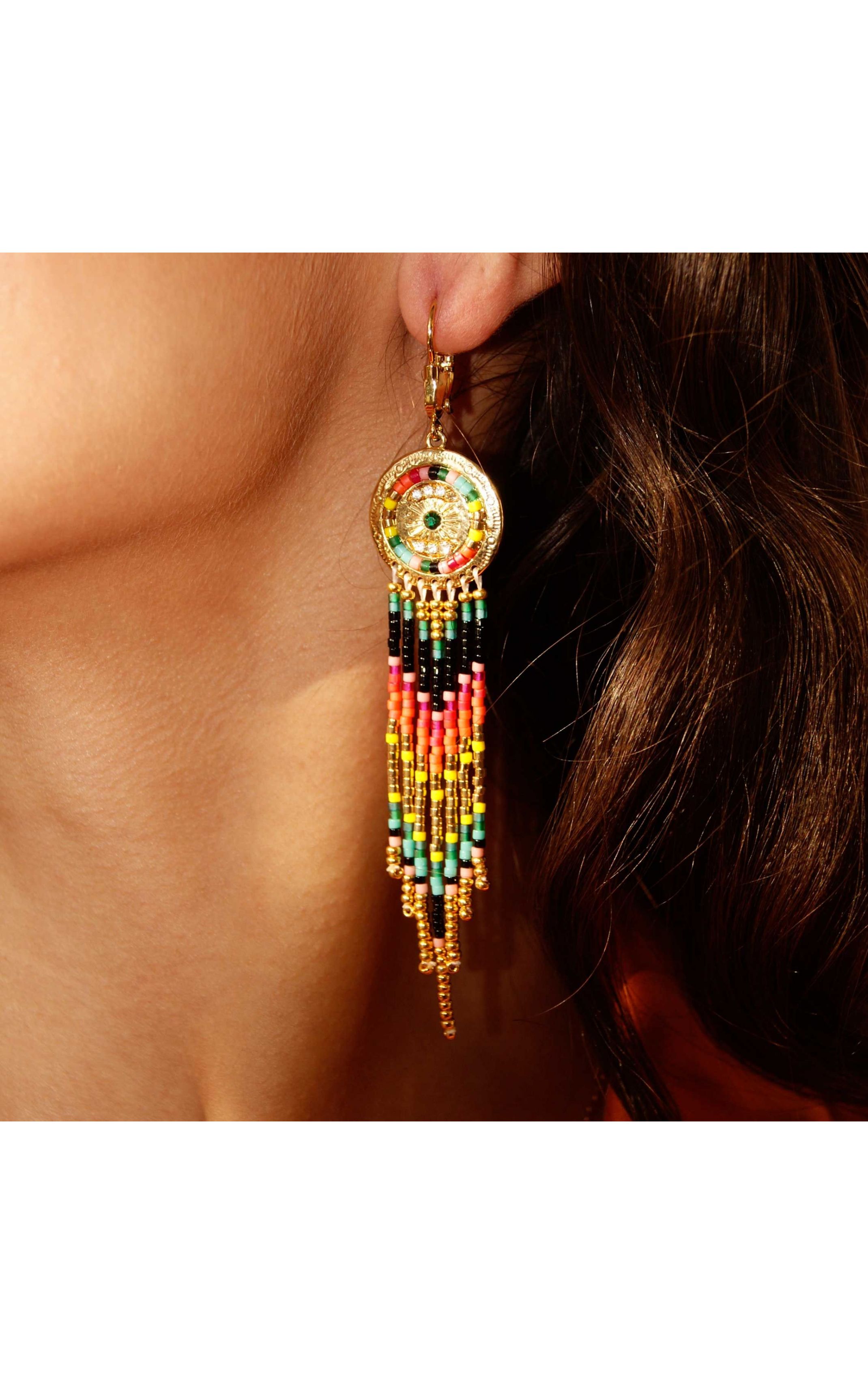 Boucles d'oreilles Zendaya Doré