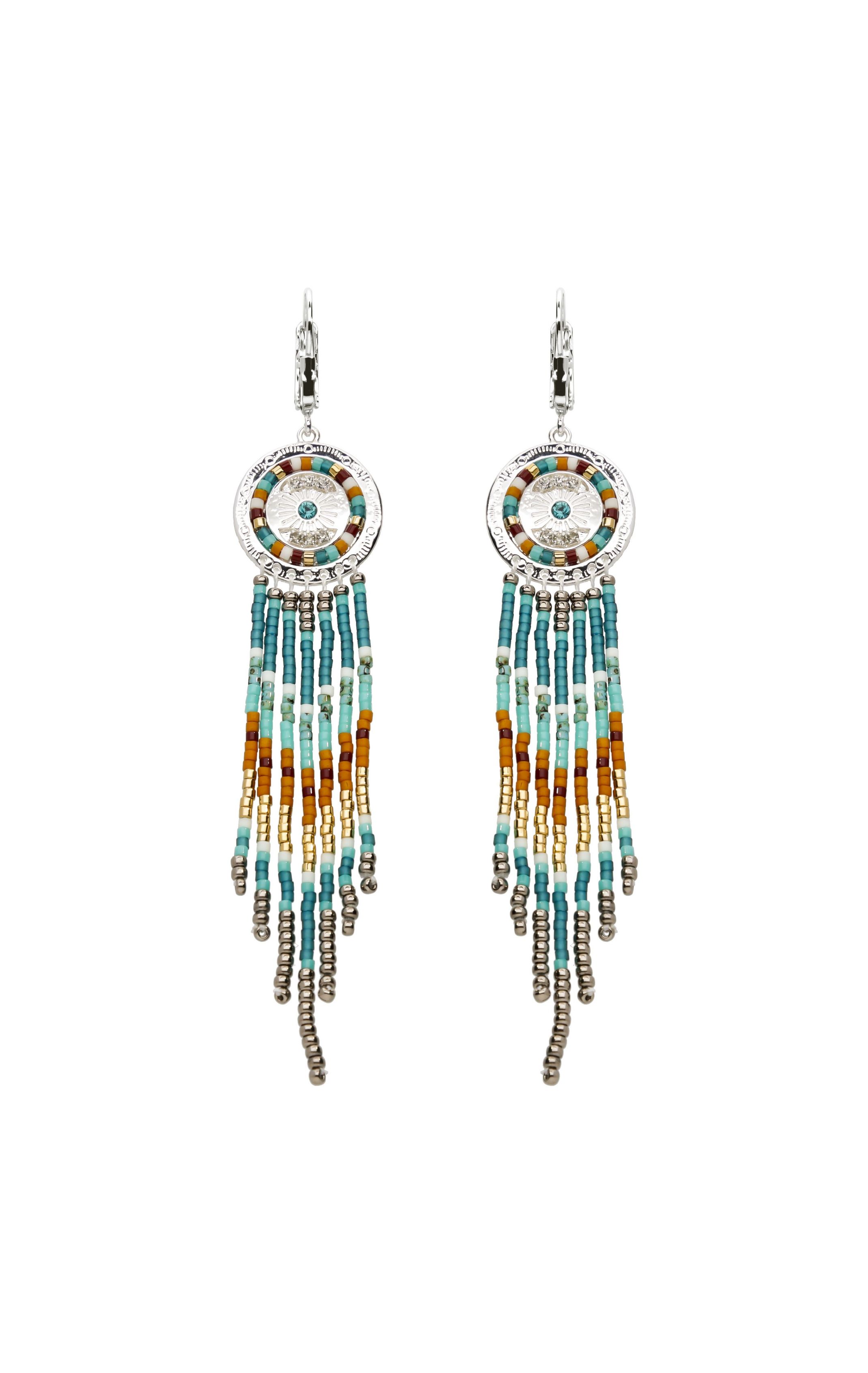 Boucles d'oreilles Zendaya Argenté