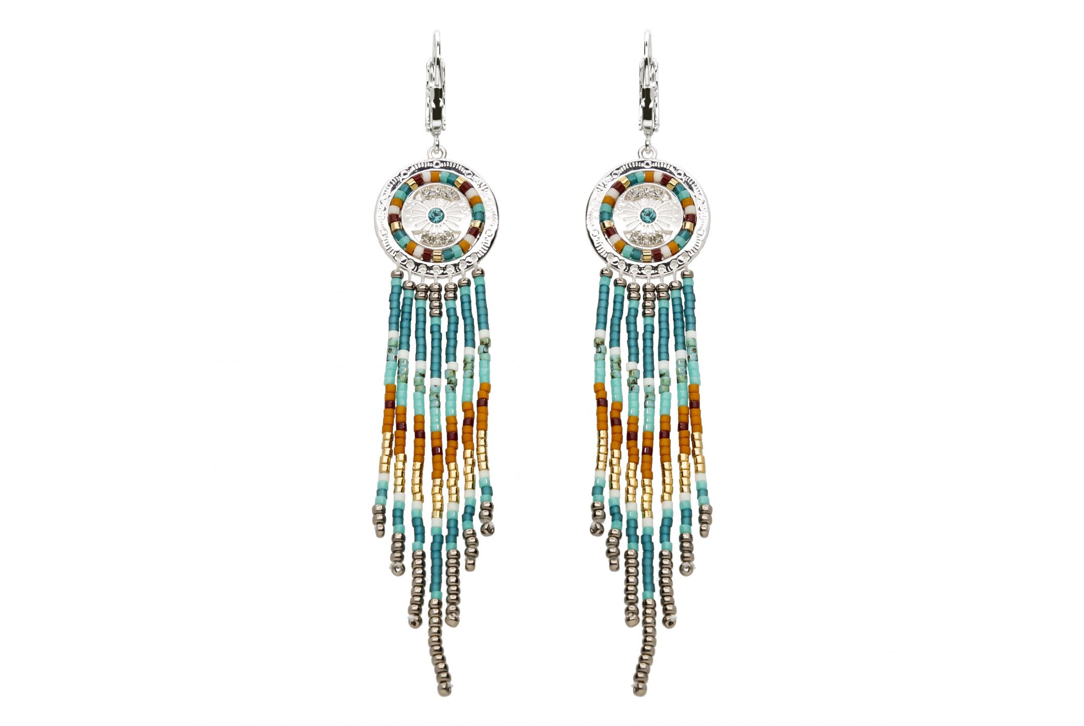 Hipanema Earrings Zendaya Argenté