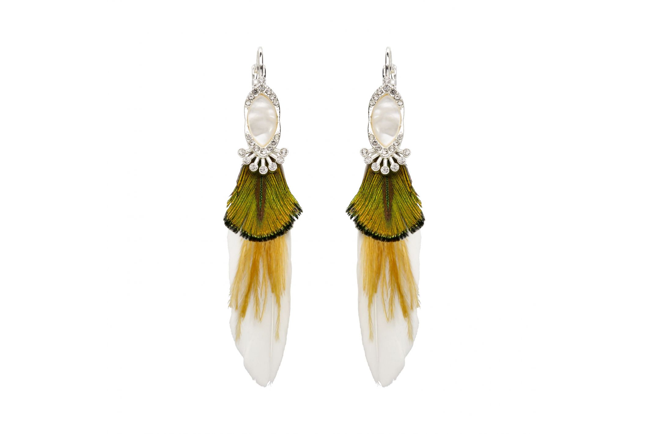 Hipanema Boucles d'oreilles Mamasita Argenté