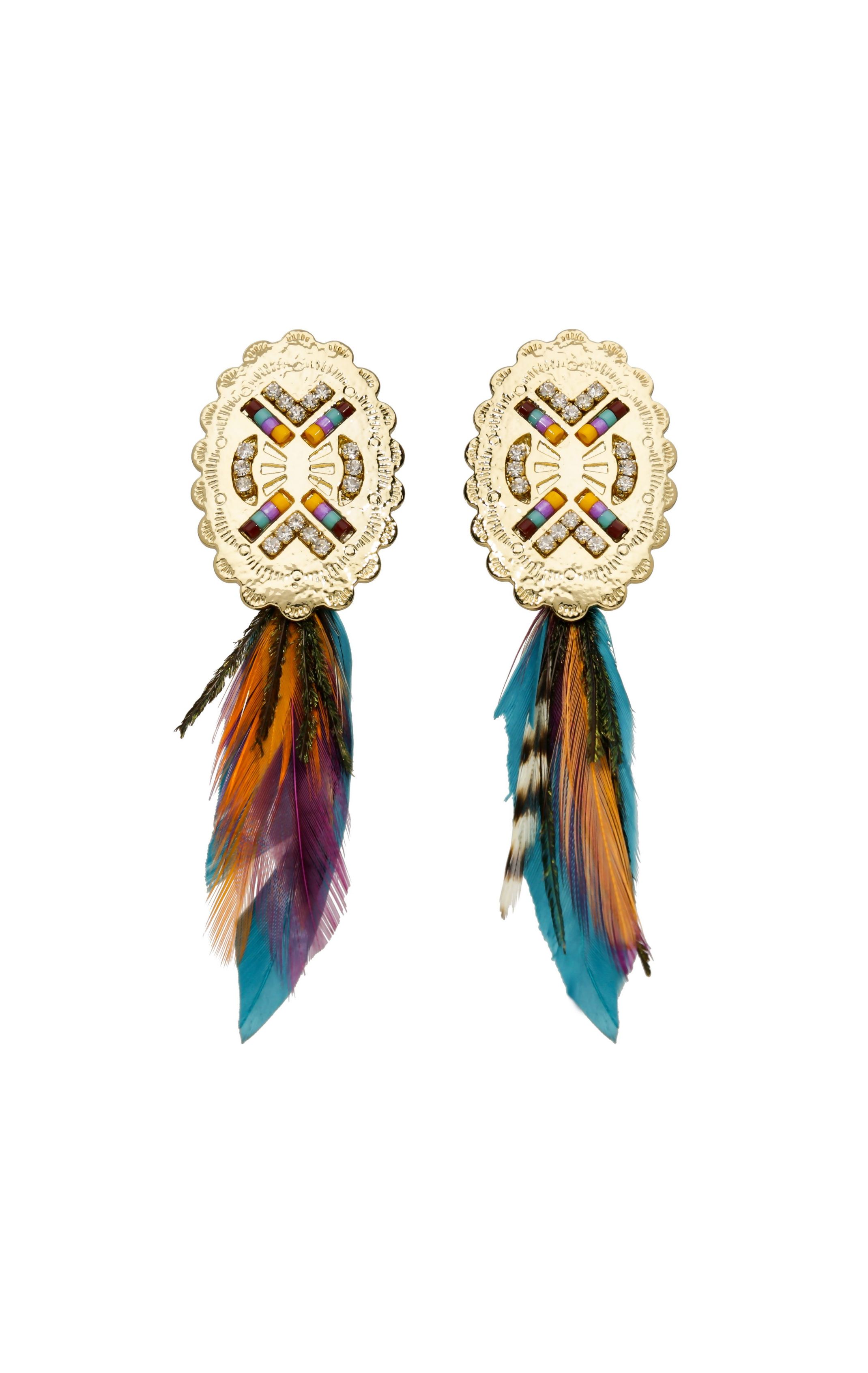 Earrings Papagayo Gold