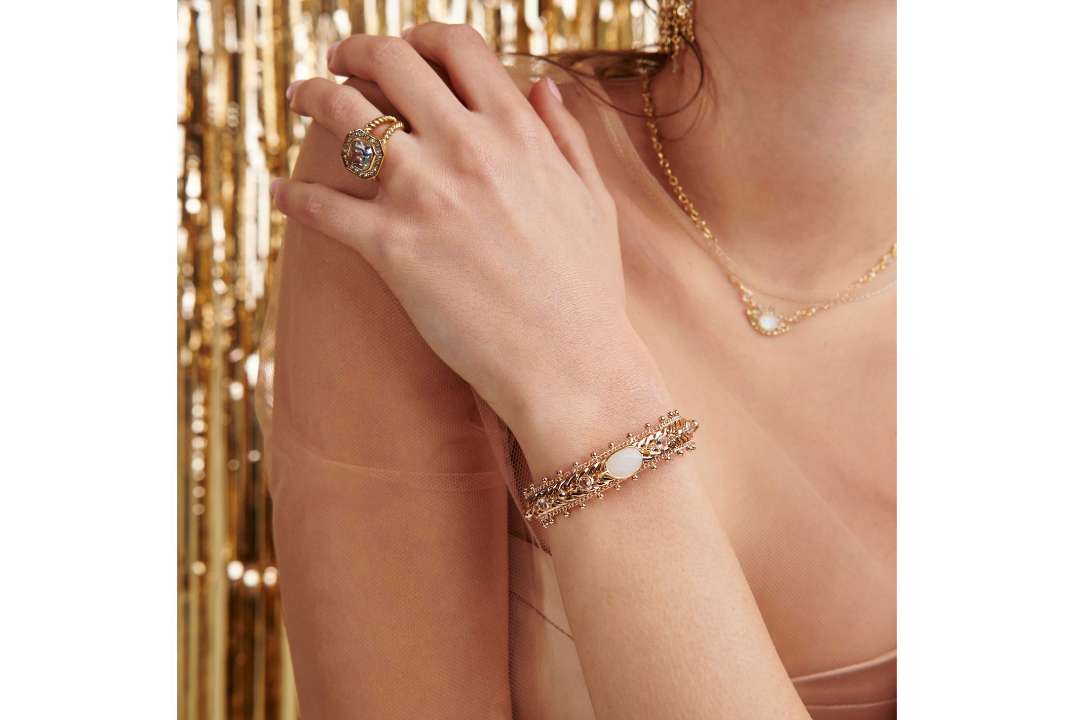 Hipanema Bracelet Lido White