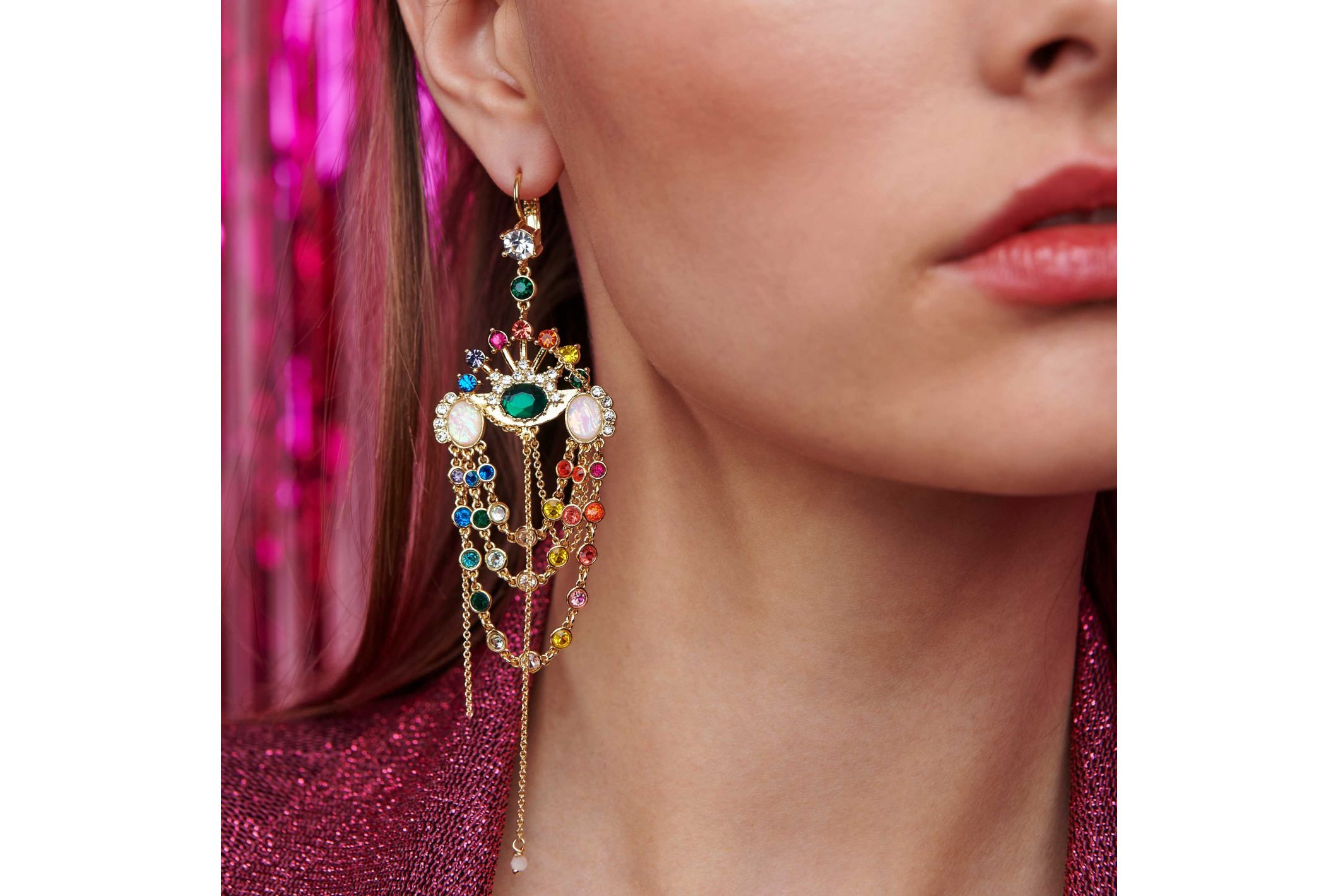 Hipanema Boucles d'oreilles Gharbo Multicolore