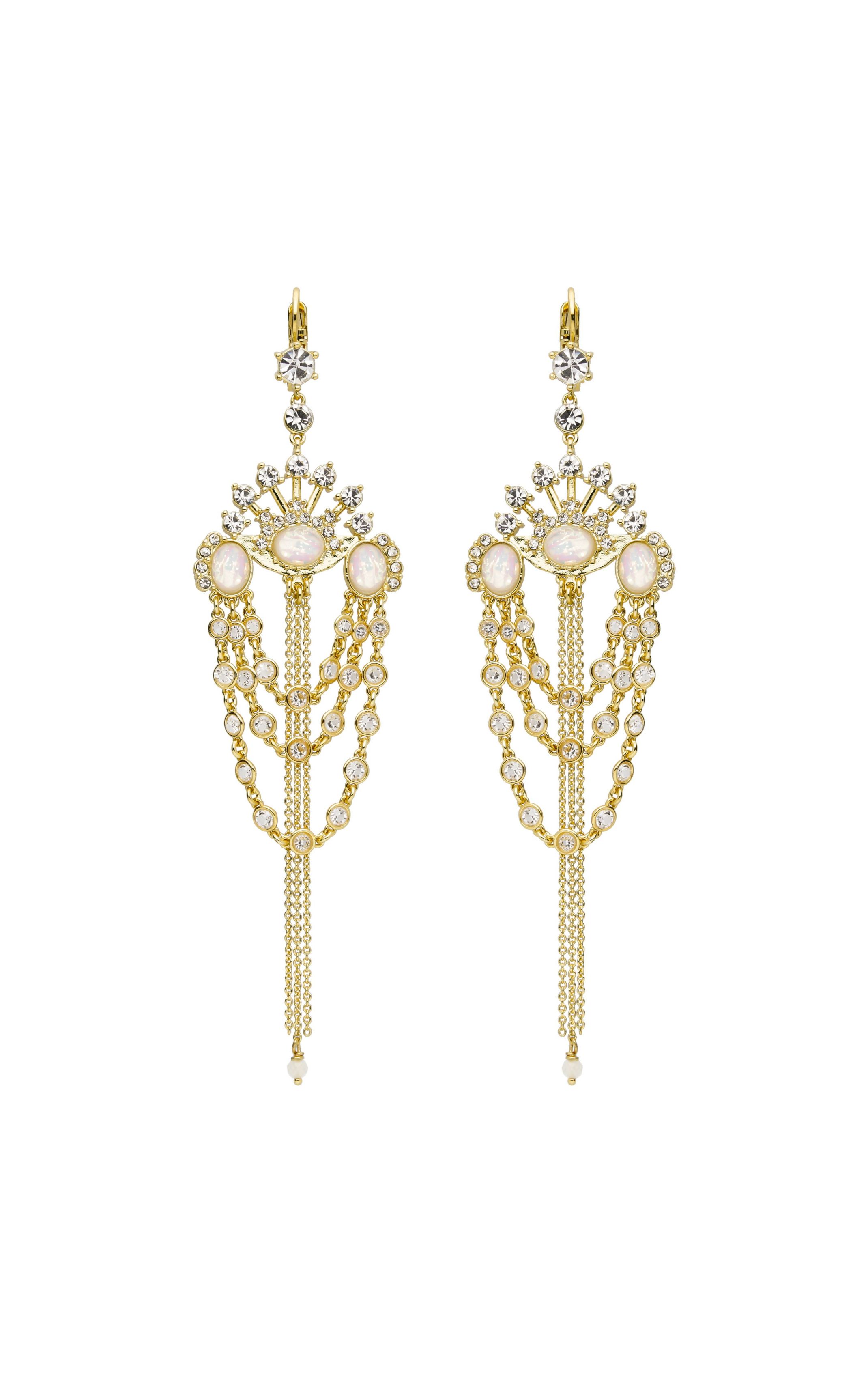 Boucles d'oreilles Gharbo Blanc