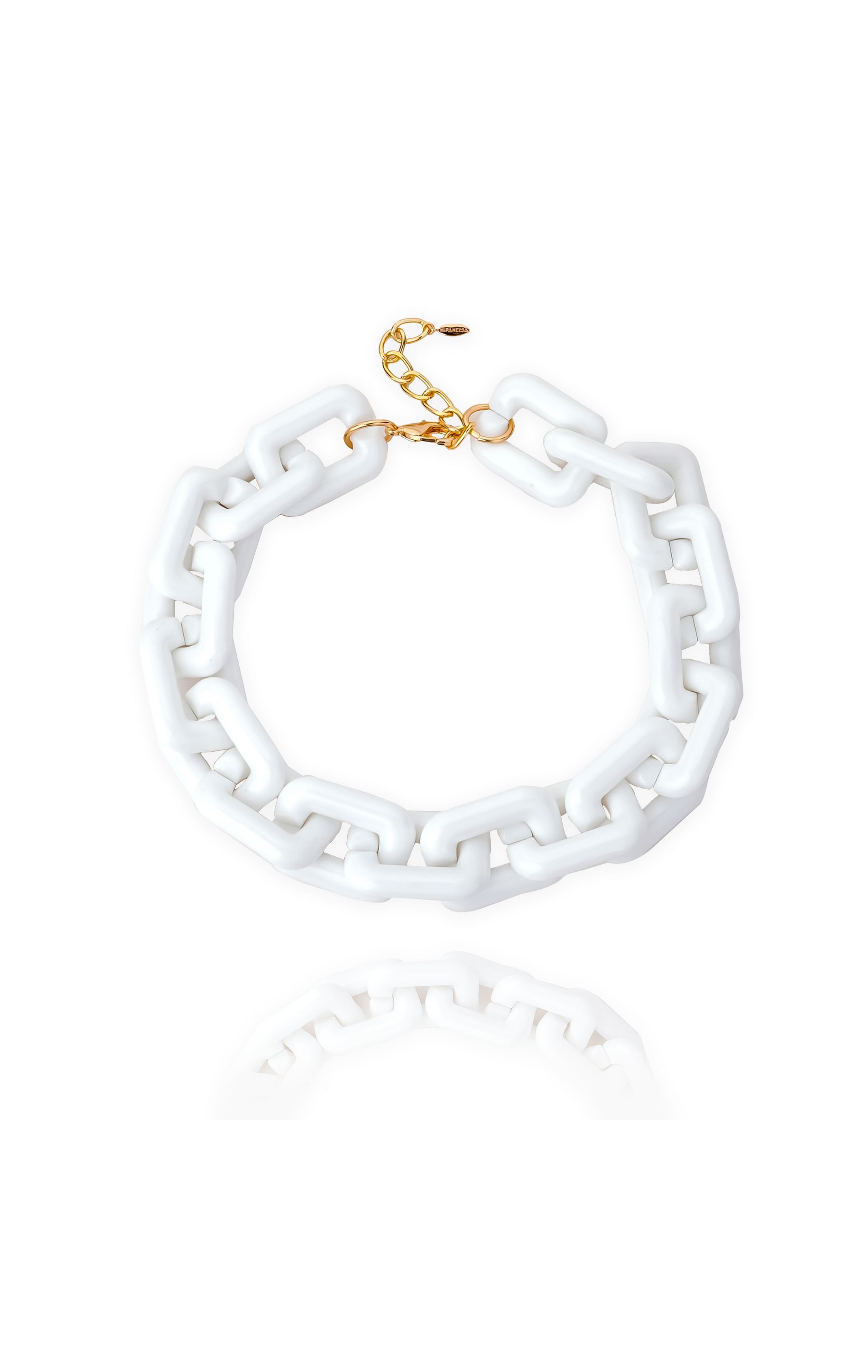 Collier Rhymes Blanc