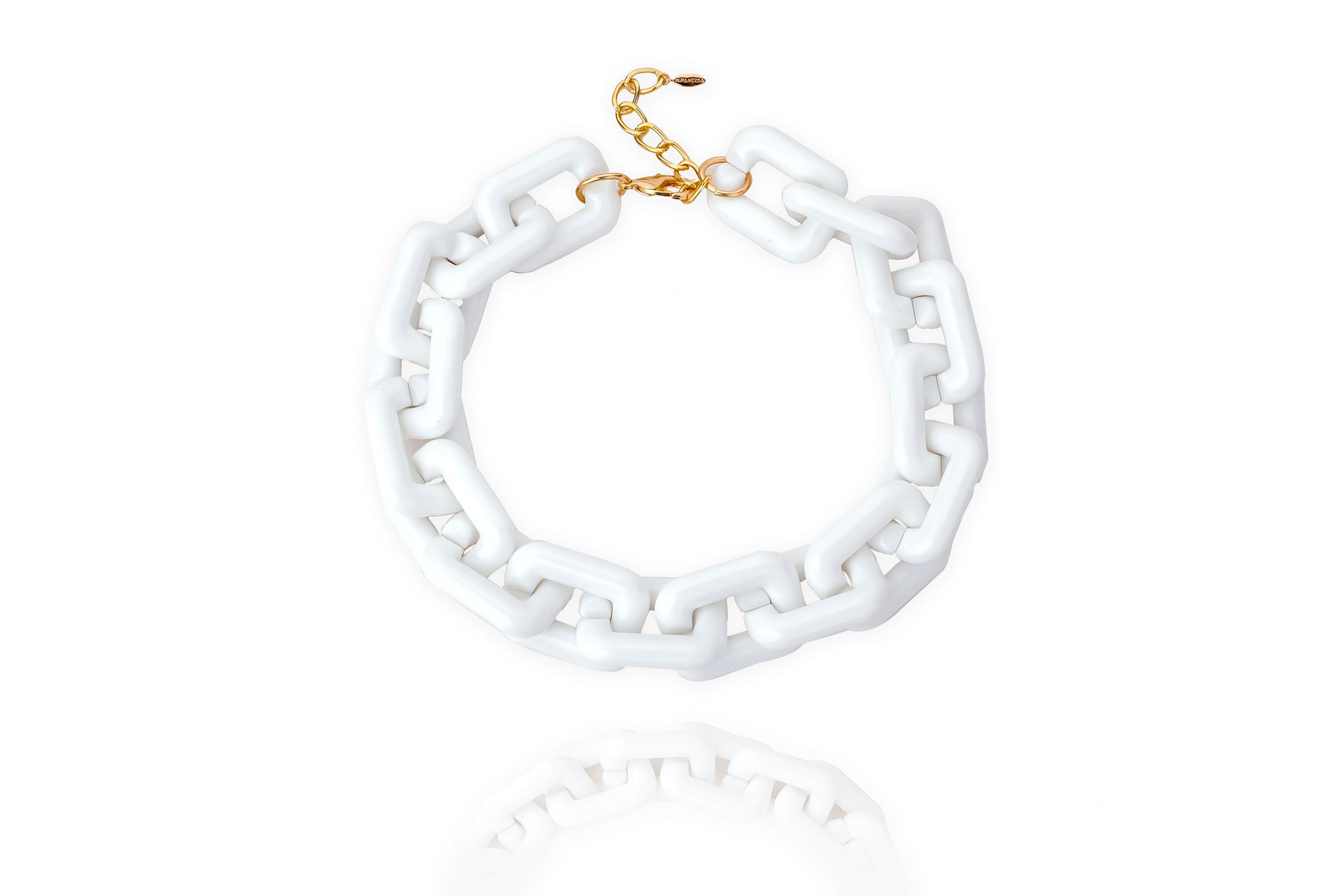 Hipanema Collier Rhymes Blanc